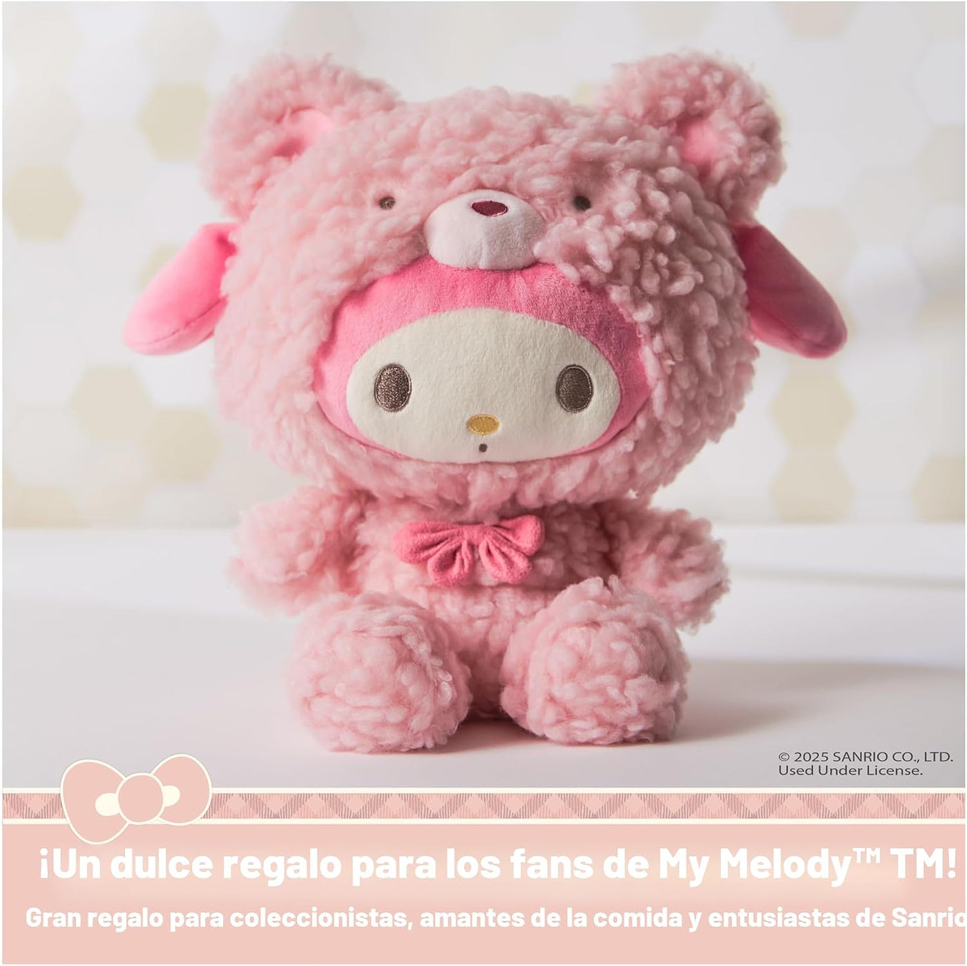 GUND Sanrio My Melody - Traje de oso de peluche de 10 pulgadas para...