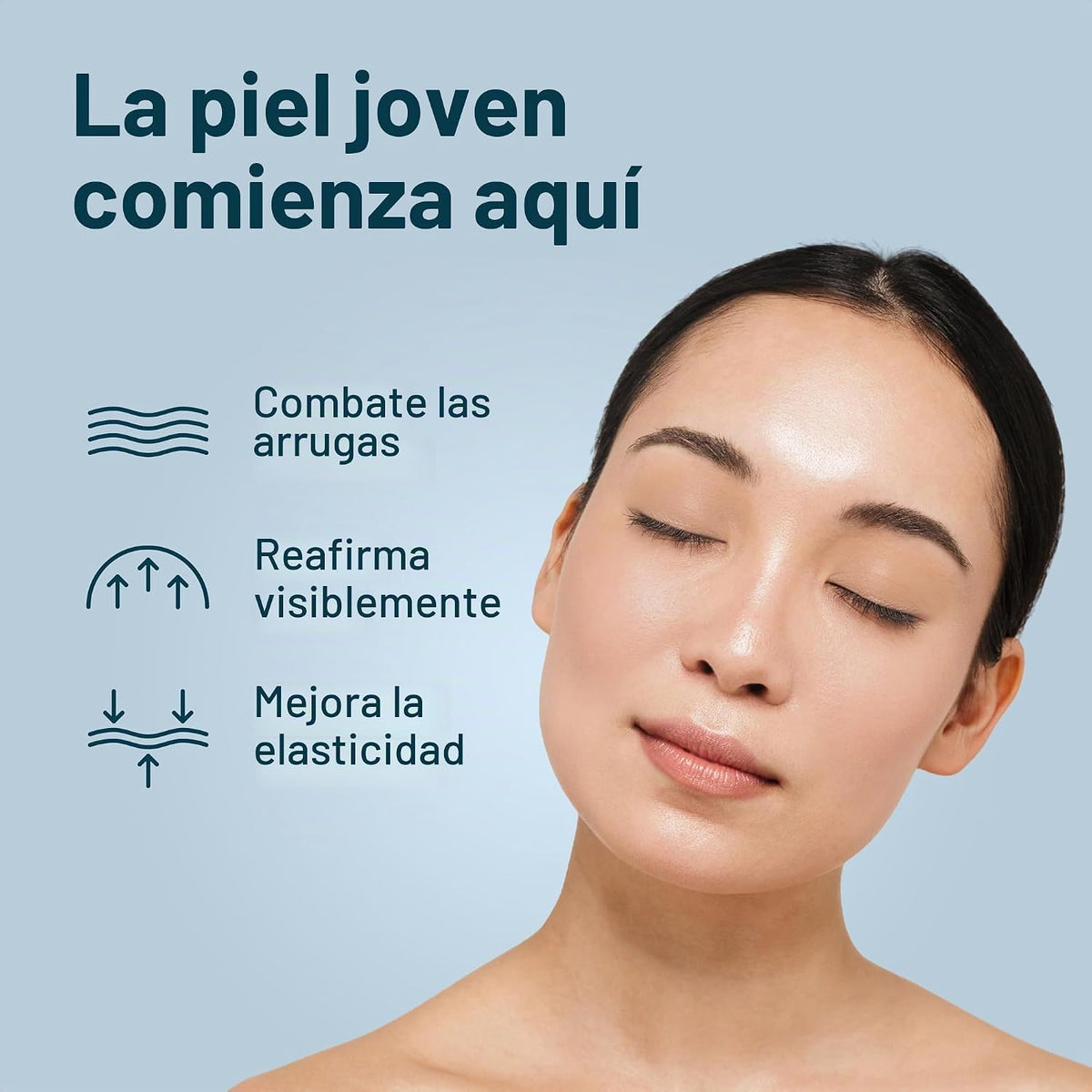 Péptido de suero complejo, refuerzo de colágeno para la cara con ác...