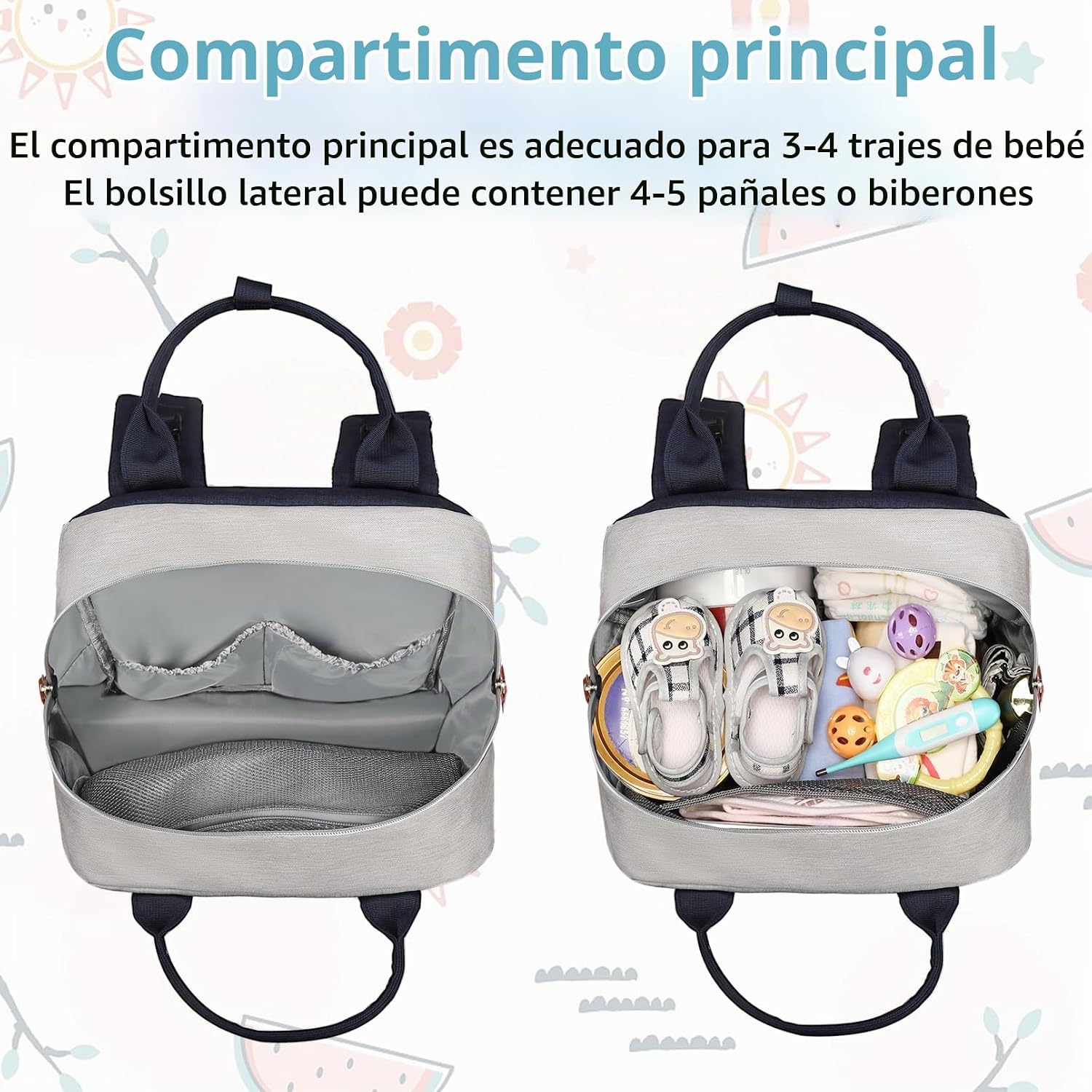 Legestori Mochila para Pañales, Bolsa de Pañales para Bebé Niño, Bo...