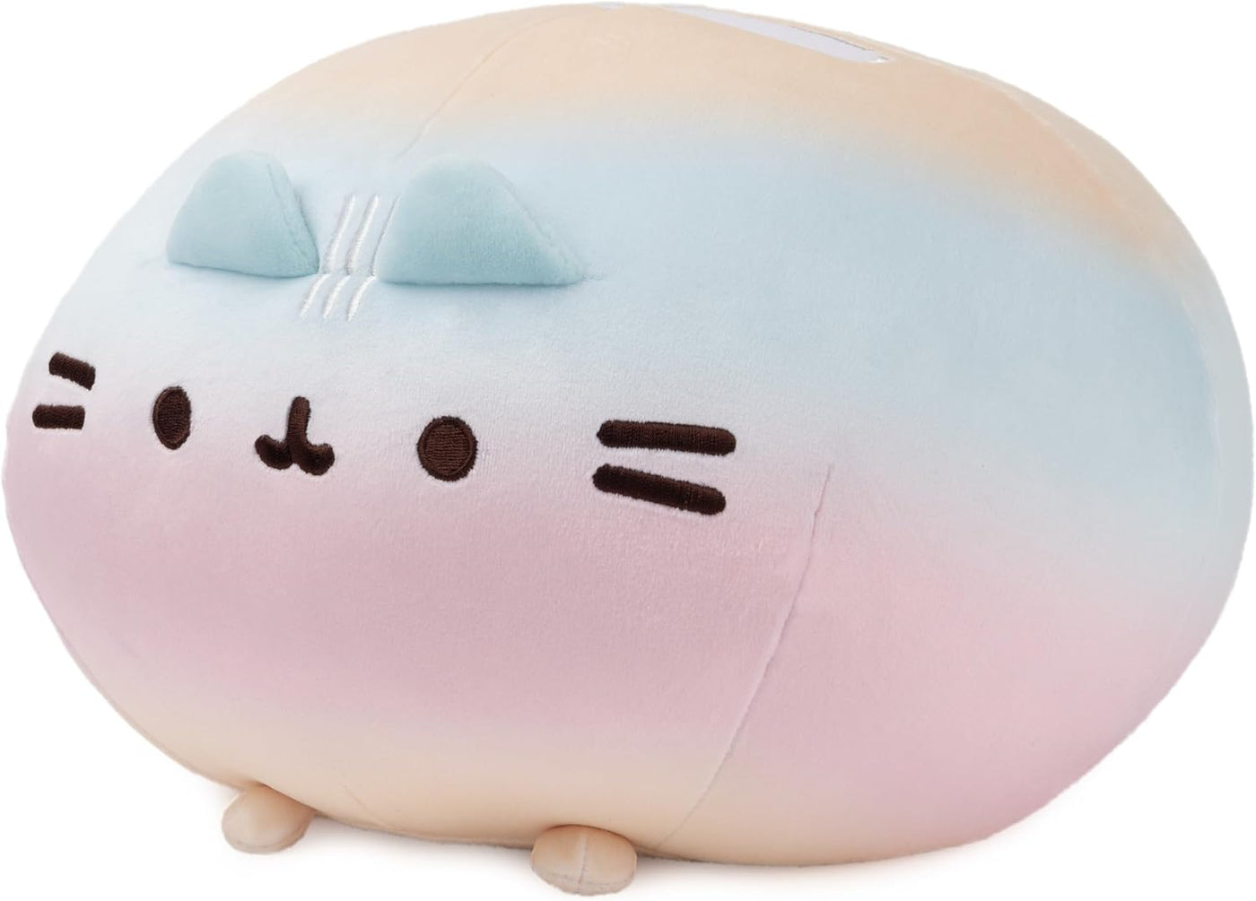 GUND antifaz de gato Pusheen arcoíris redondo de peluche, animal de...