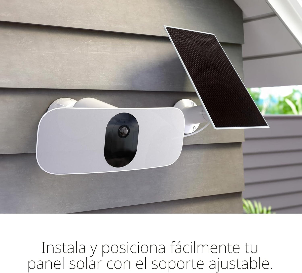 Cargador de panel solar Arlo (blanco), accesorio certificado Arlo,...