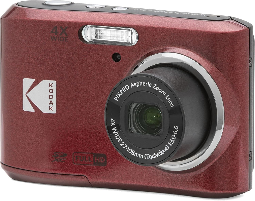 KODAK PIXPRO FZ45 - Cámara digital compacta de 16 MP, zoom óptico 4...