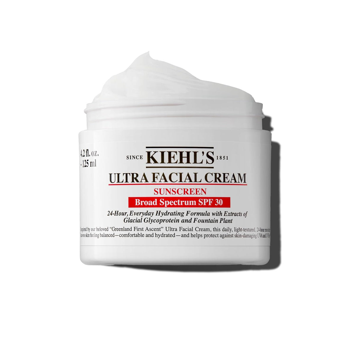 Kiehl's Crema Ultra Facial con SPF 30, Hidratante Facial Ligero...