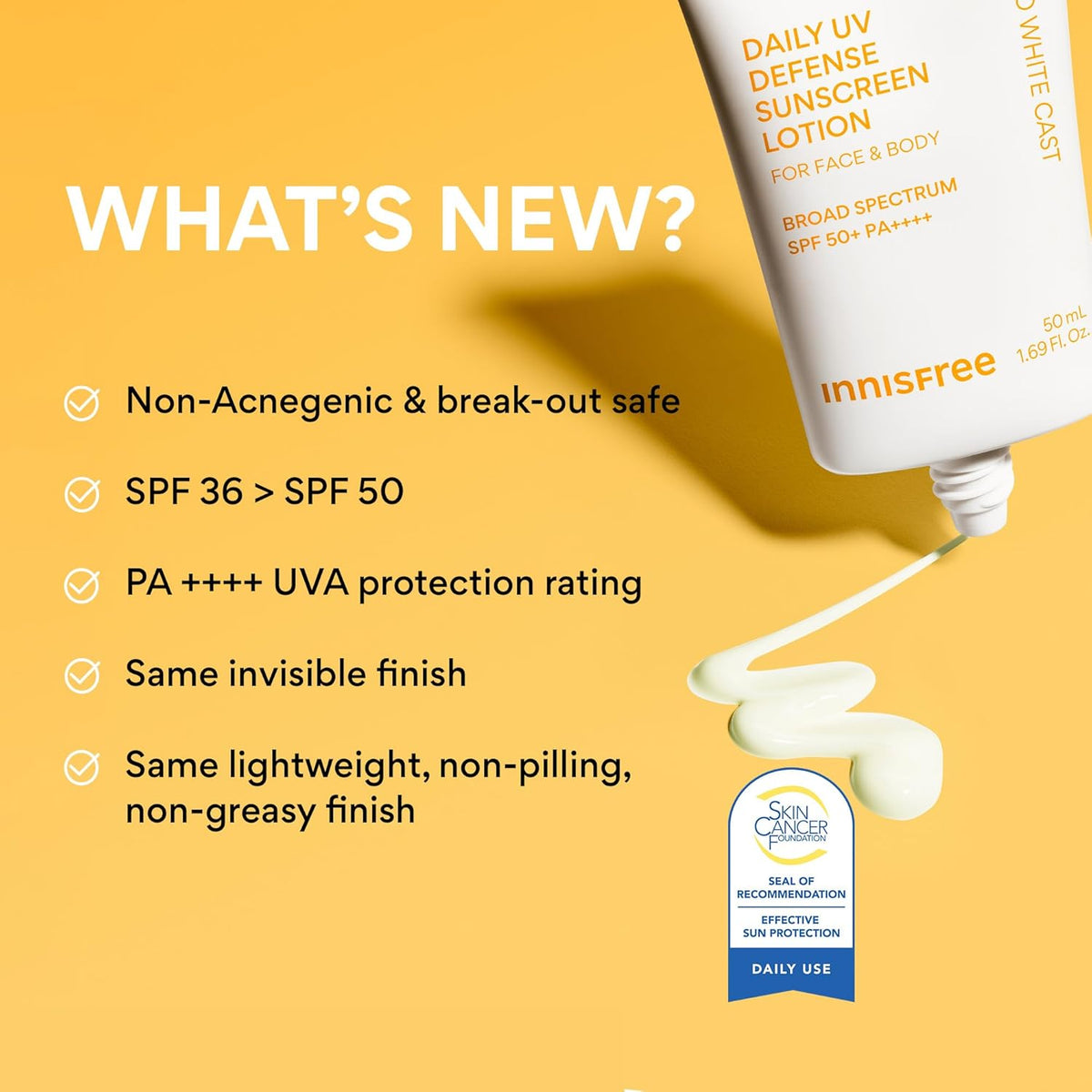Innisfree Protector solar diario de defensa UV SPF 50+ PA++++ | Pro...