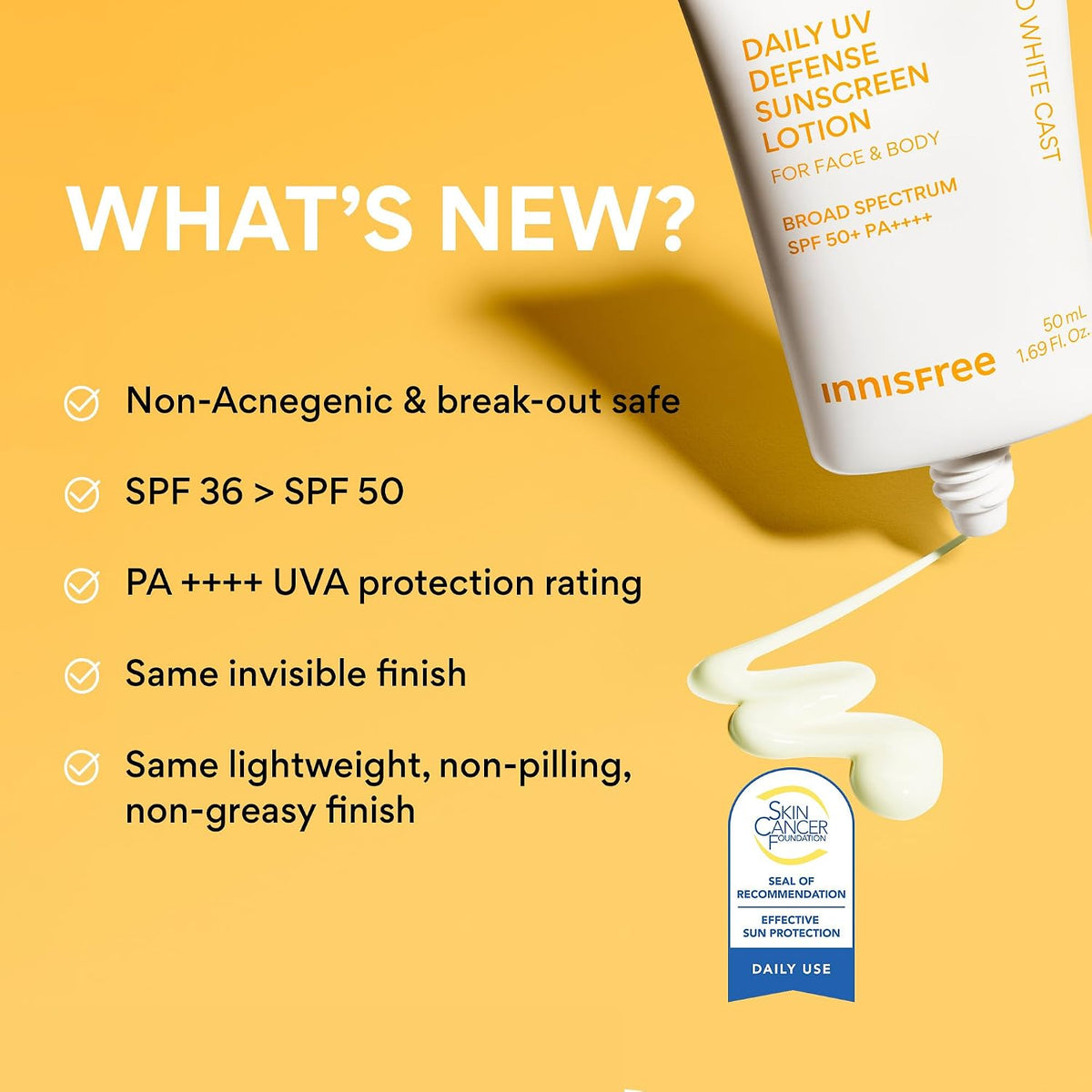 Innisfree Protector solar diario de defensa UV SPF 50+ PA++++ | Pro...