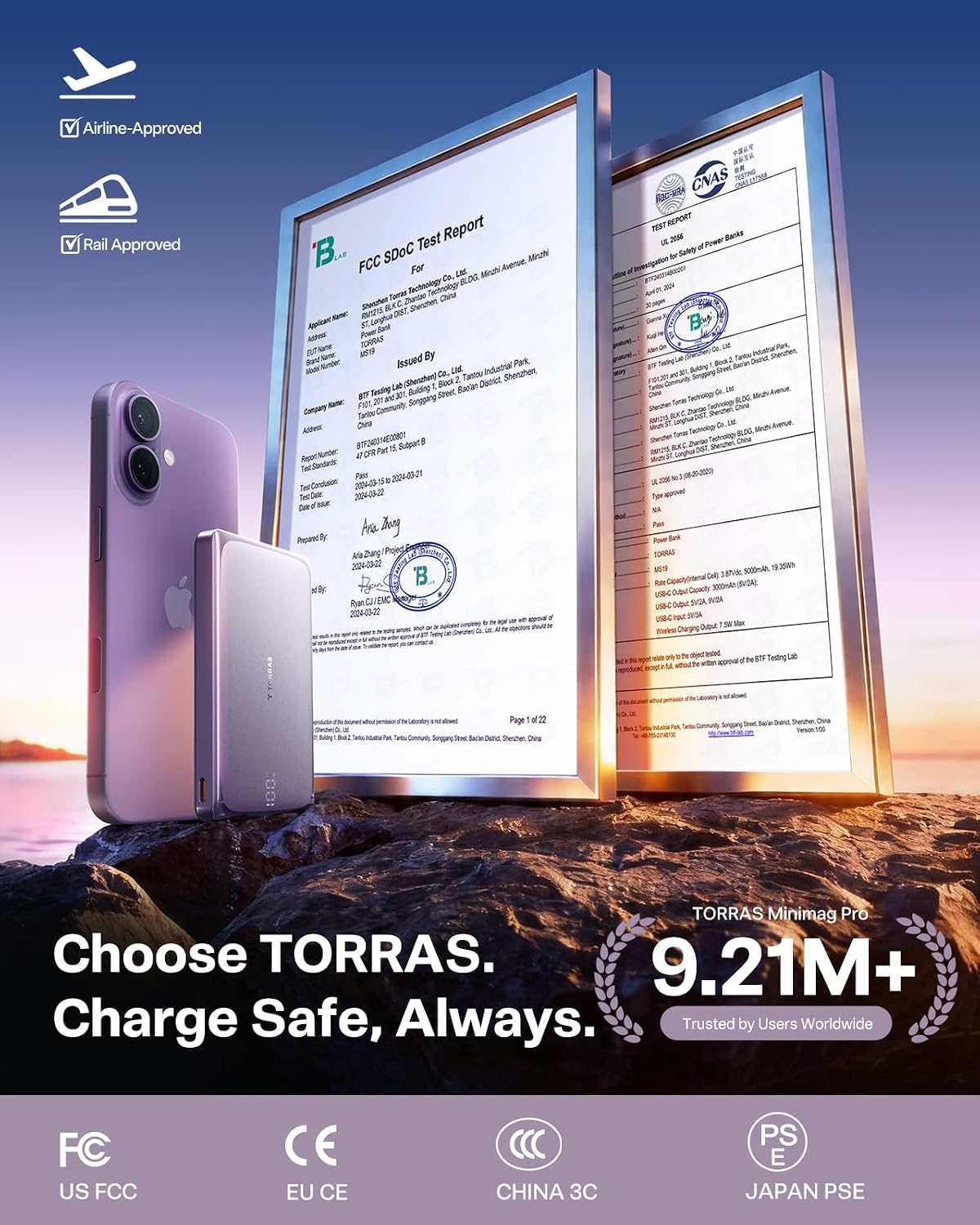 TORRAS MiniMag Pro - Cargador portátil de batería, batería magnétic...