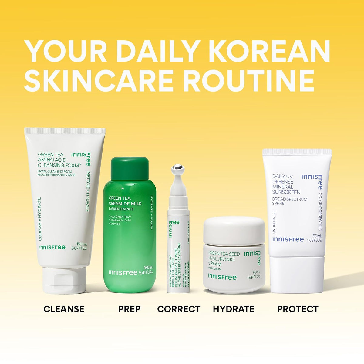 Innisfree Daily Mineral UV Defense SPF 45 | Protector solar coreano...