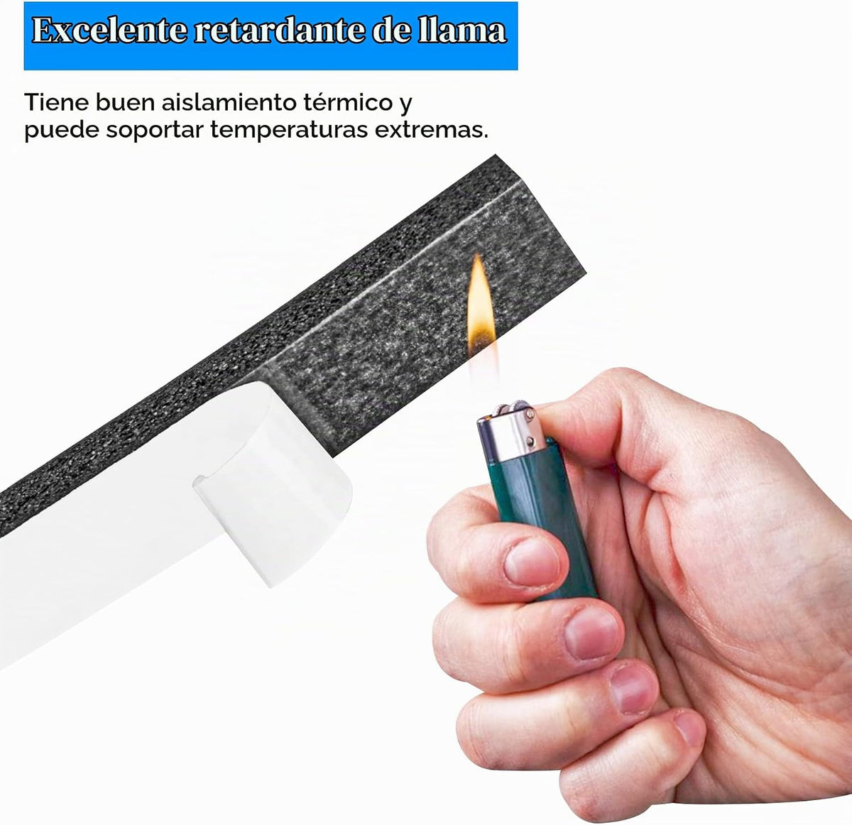 Tiras de espuma con adhesivo, 2 pulgadas de ancho x 1\/2 pulgadas d...