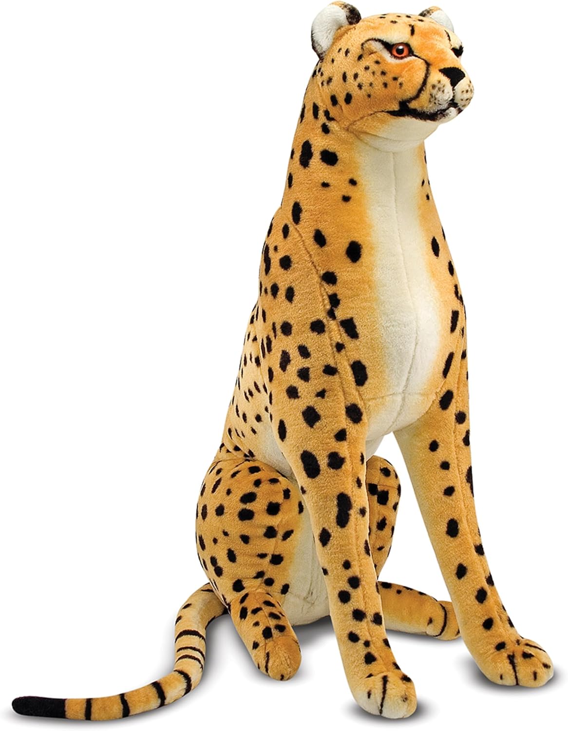 Animal realista de pelucha de leoparodo de Melissa &amp; Doug. Más...