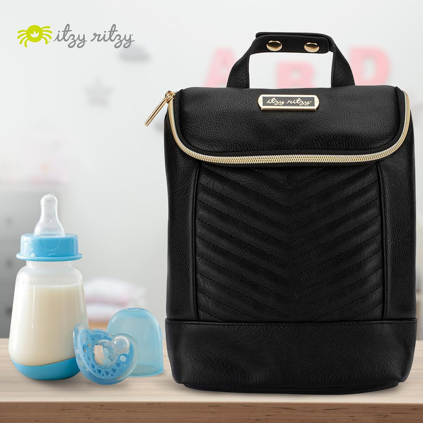 Itzy Ritzy Bolsa aislada para botellas, mantiene las botellas calie...