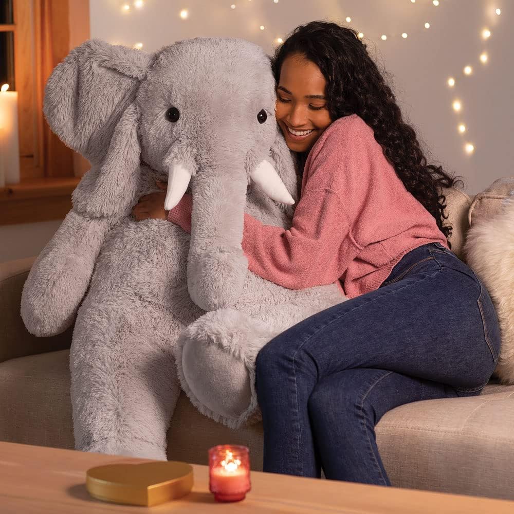 Vermont Teddy Bear Peluche de elefante gigante de 4 pies | USA Bear...