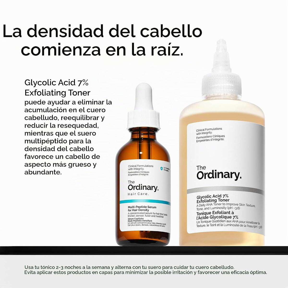 The Ordinary Colección de cabello y cuero cabelludo, set de cuidado...