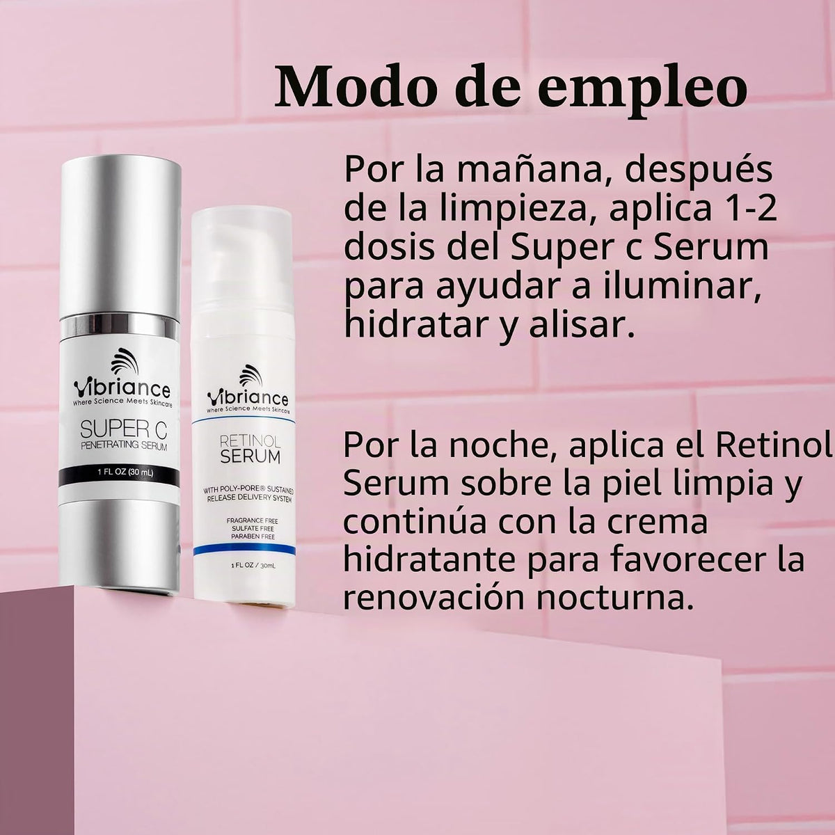 Vibriance Paquete Dynamic Duo Skincare - Suero Super C, Retinol | S...