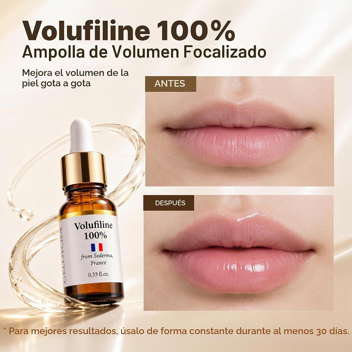 CELDYQUE Suero concentrado 100% puro de volufilina y bakuchiol de 3...