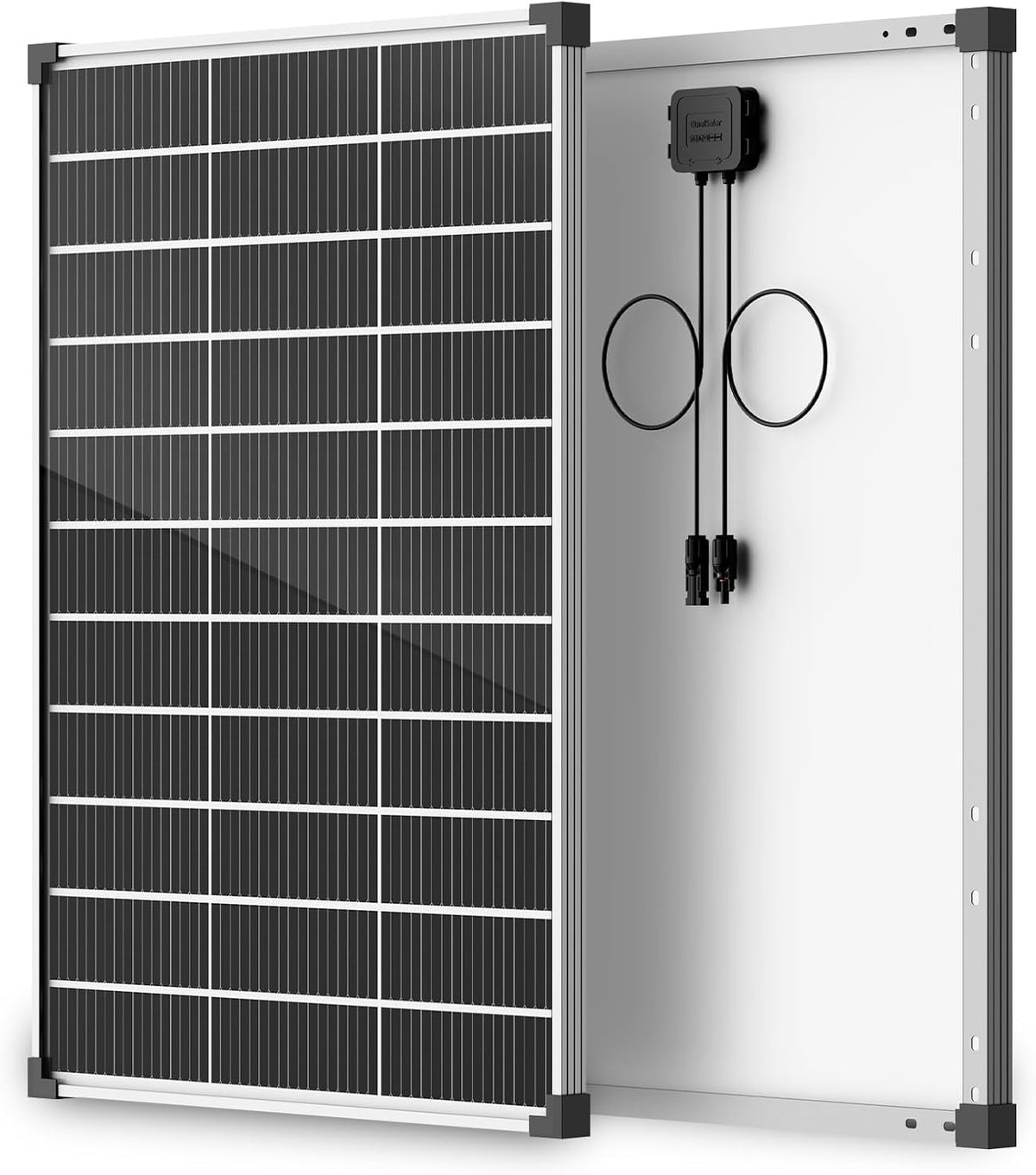 EtnalSolar Panel solar de 100W 12V 16BB tipo N, 25.6% de alta efici...