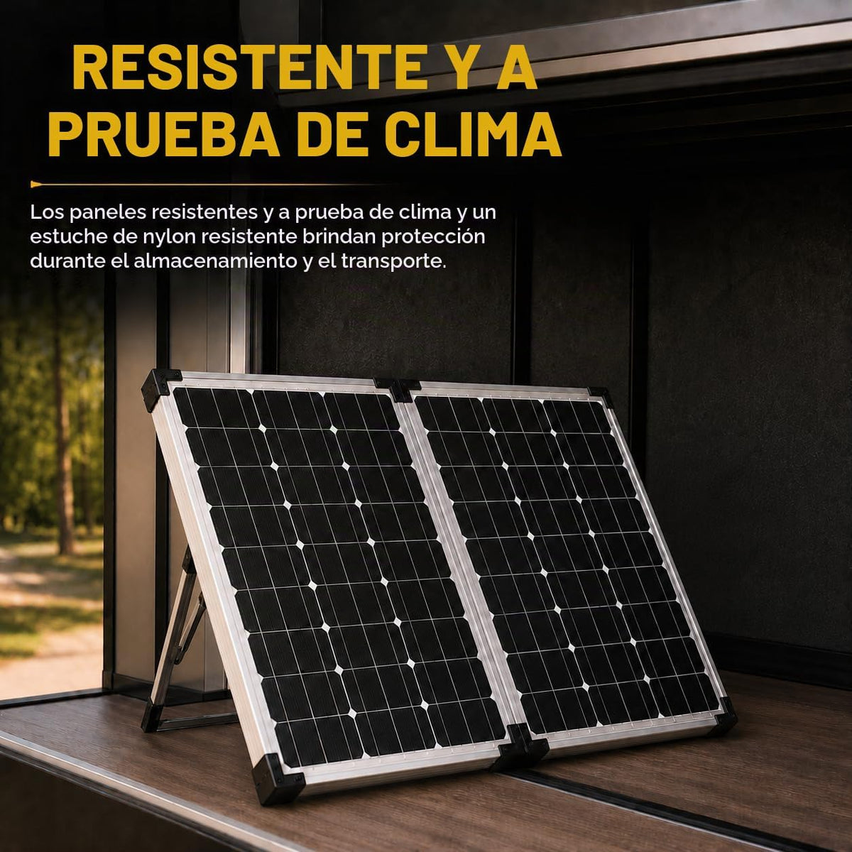 Go Power! GP-PSK-80 kit solar portátil plegable de 80W con controla...