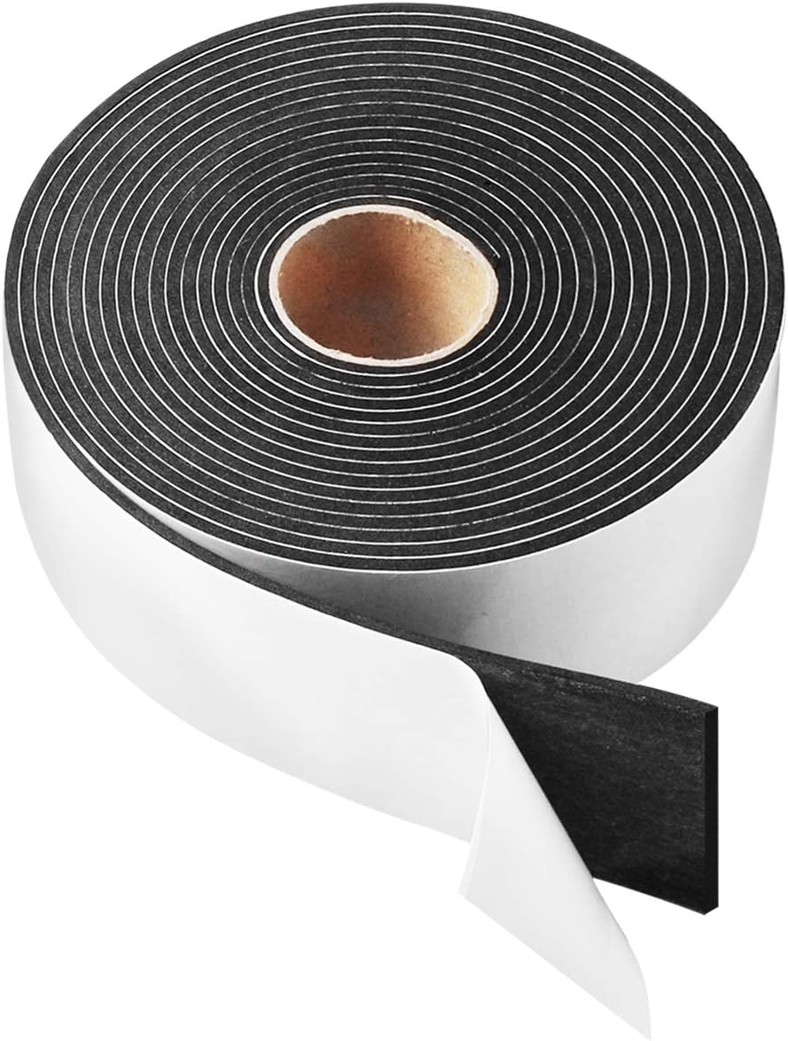 Cinta de Espuma de Alta Densidad, 2 Pulgadas de Ancho x 1\/8 Pulgad...