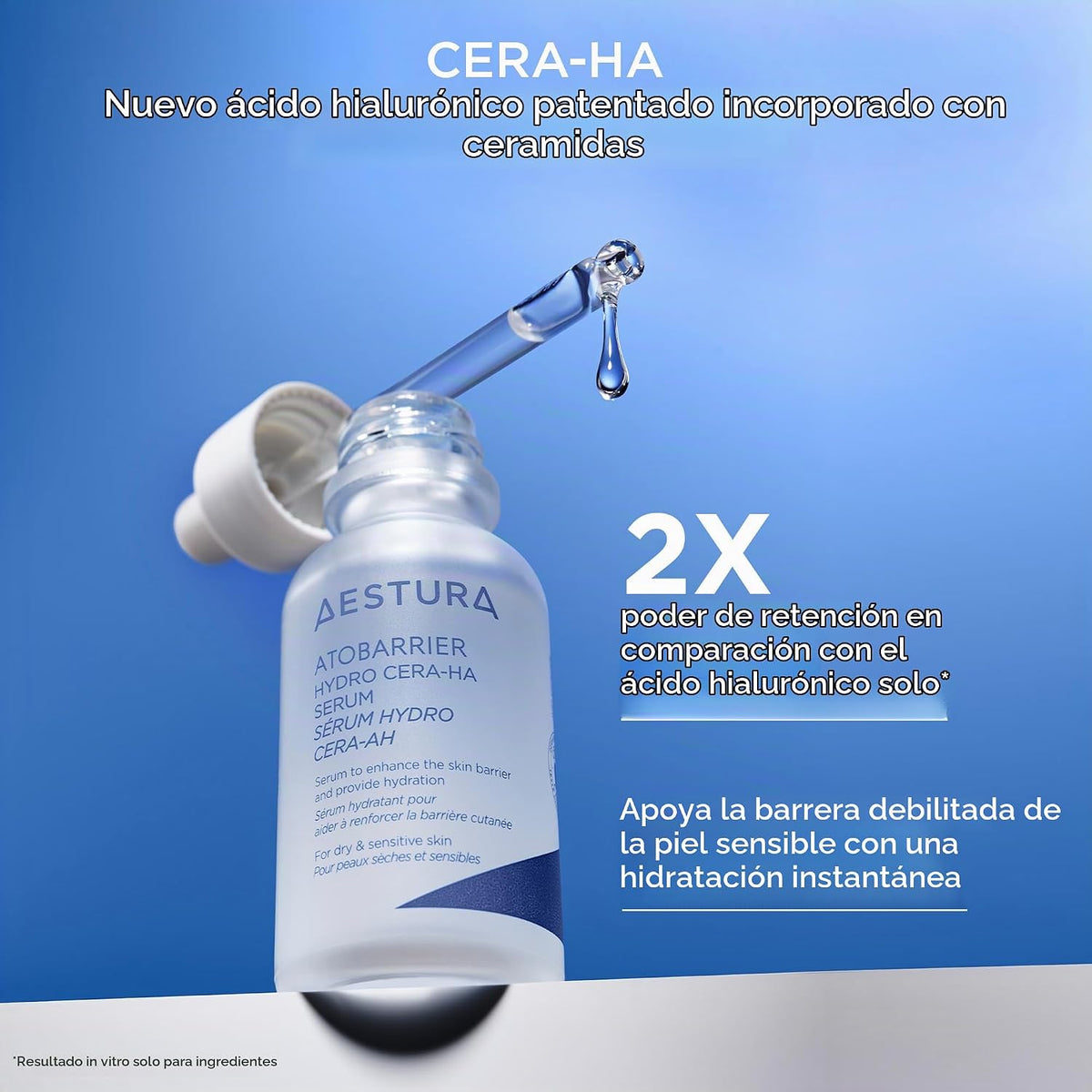 AESTURA ATOBARRIER365 Hydro CERA-HA Suero facial coreano, 30ML | Re...