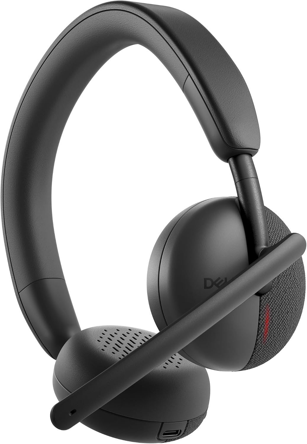 Auriculares inalámbricos Dell WL3024 - Diadema de cuero sintético,...