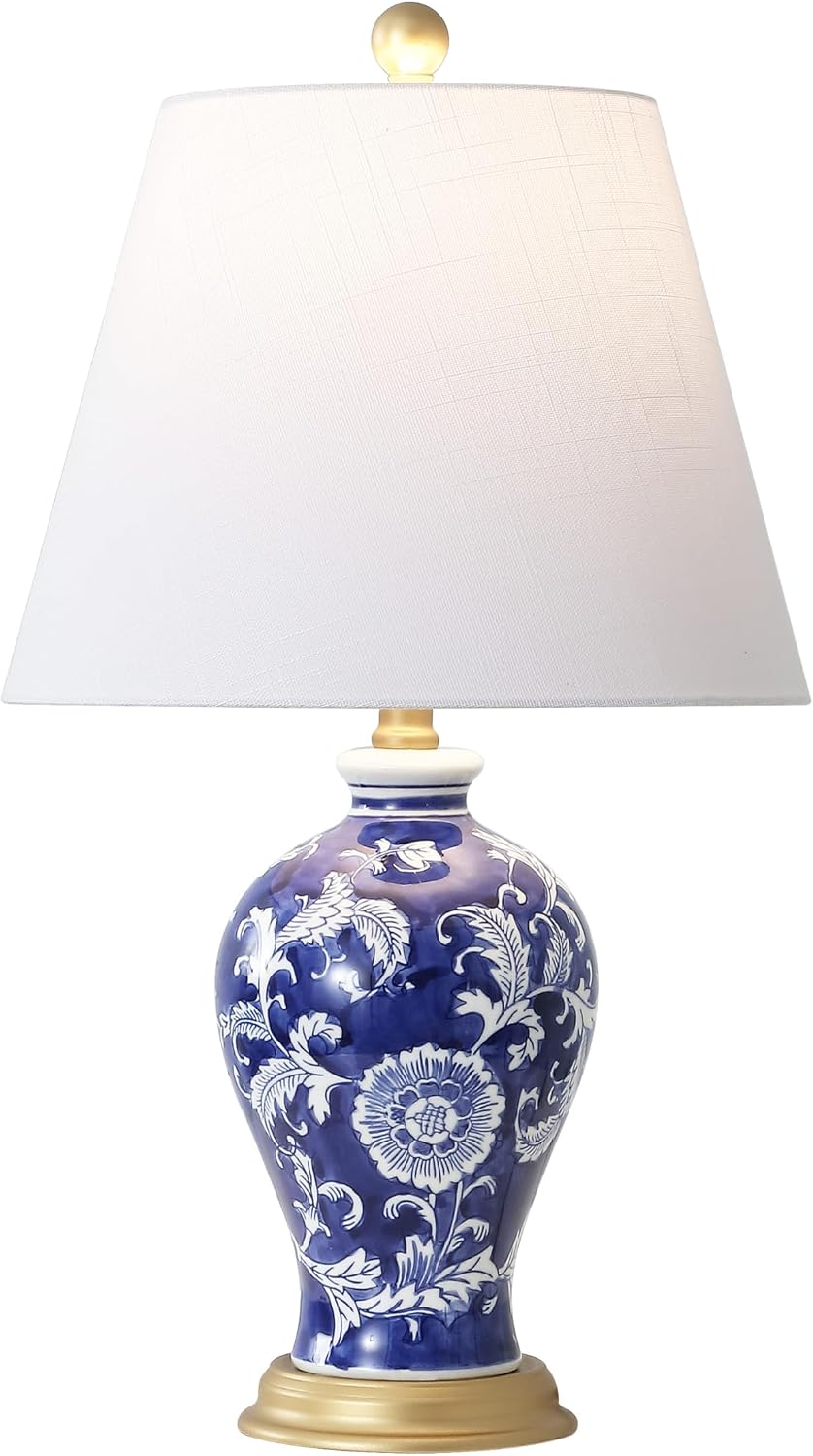 JONATHAN Y JYL3009E Grace 24" lámpara de mesa LED de cerámica\/...