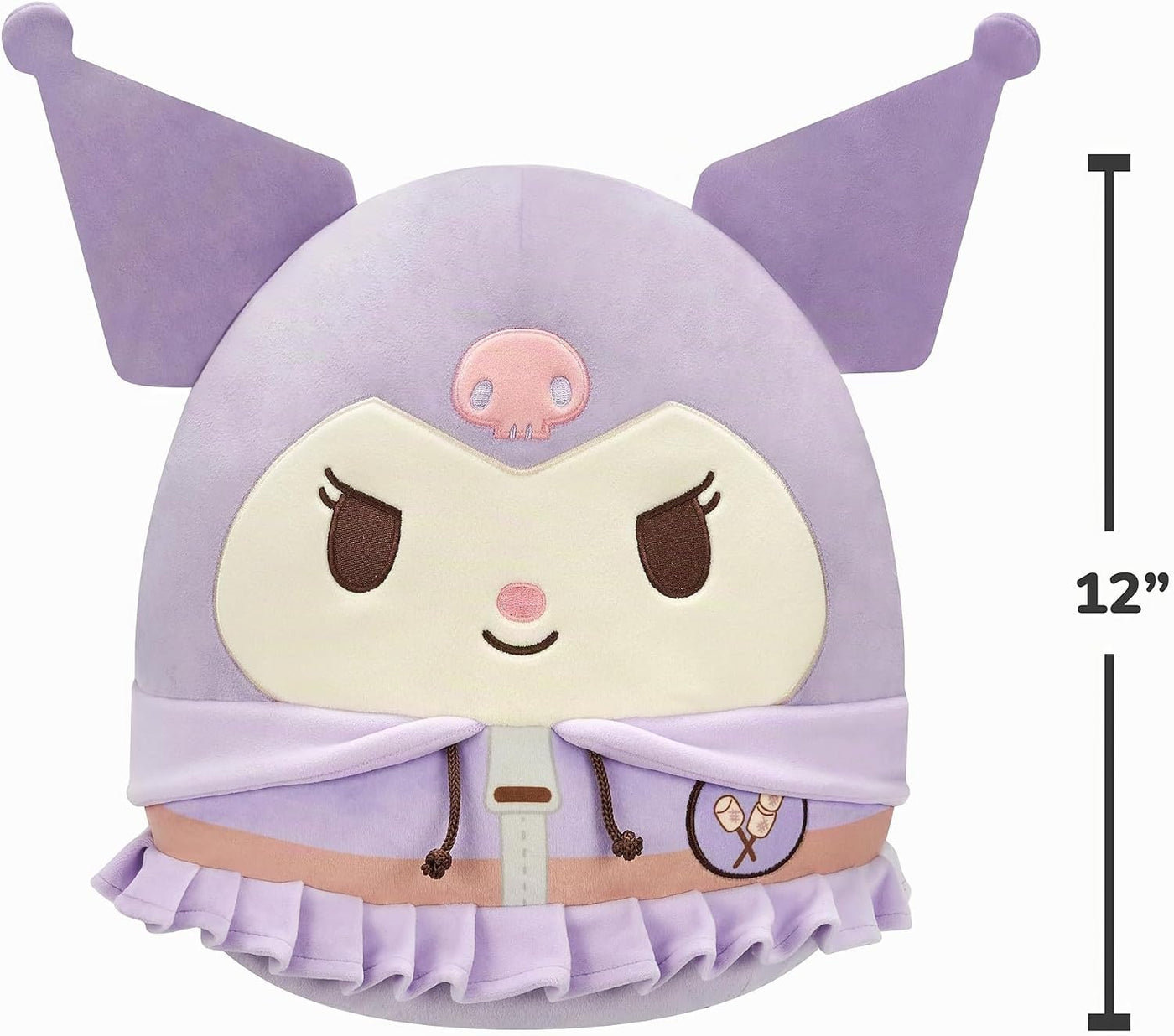 Squishmallows Original Sanrio 12in Cute Camping Kuromi - Peluche of...