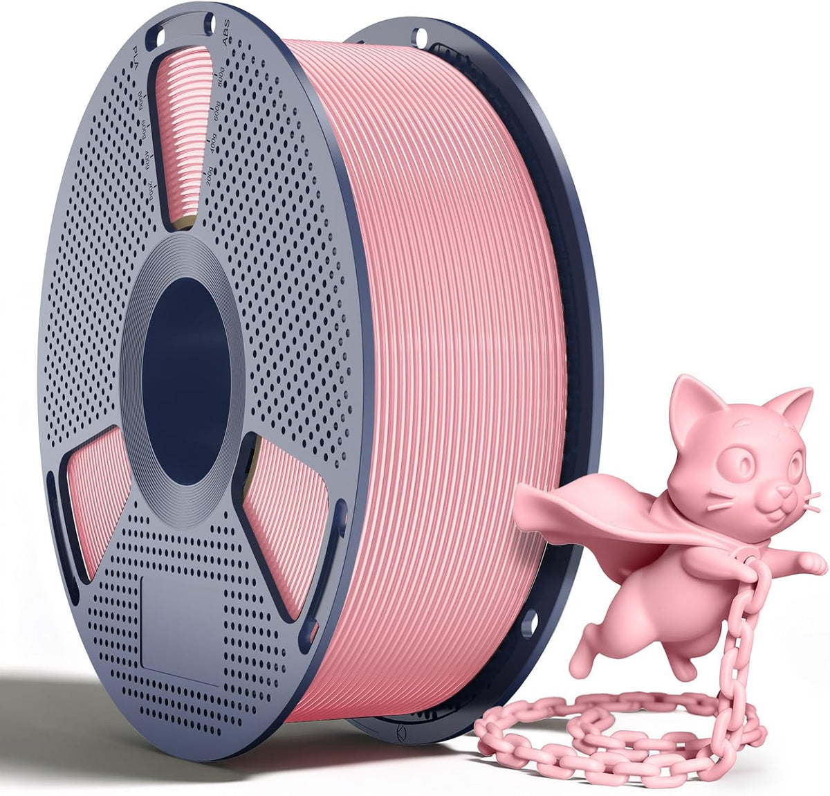 Filamento SUNLU PLA+2.0 de 0.07 in, 2.2 lbs, rosa Sakura | Fórmula...