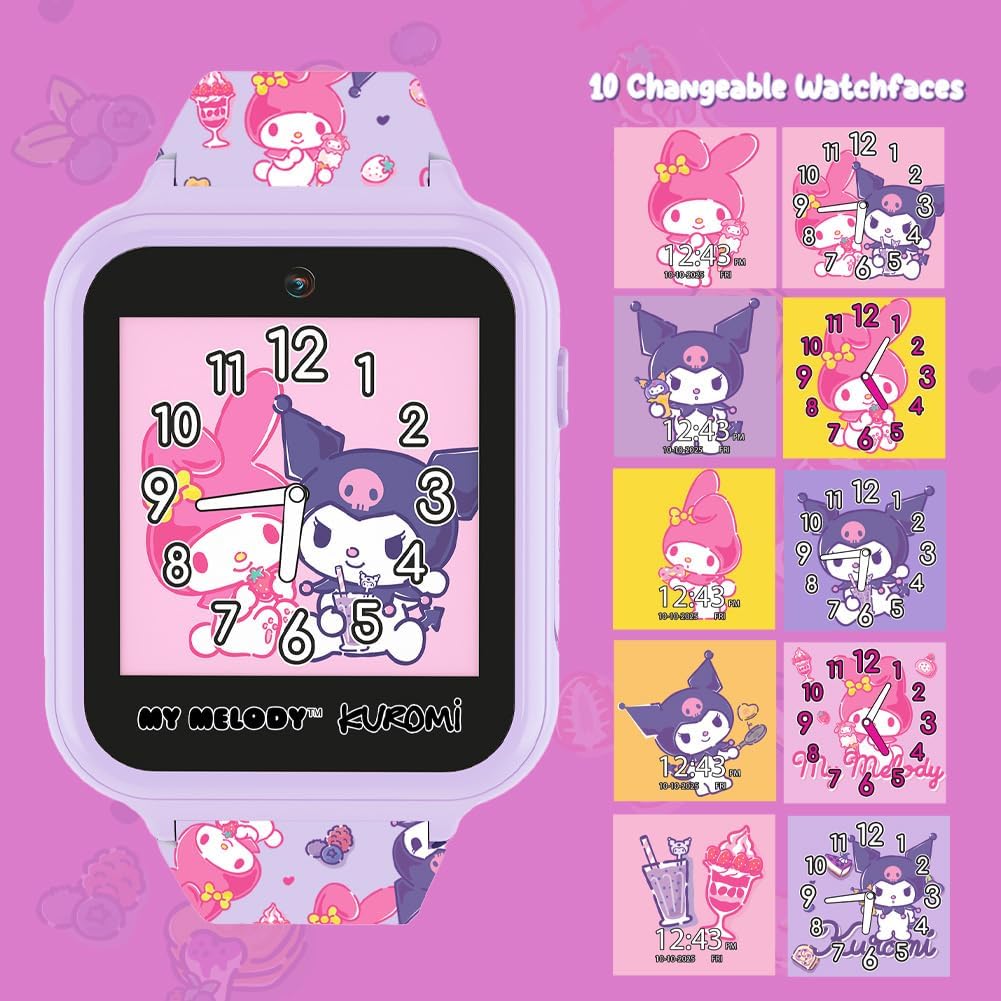 Sanrio My Melody &amp; Kuromi - Reloj inteligente para niños con pa...