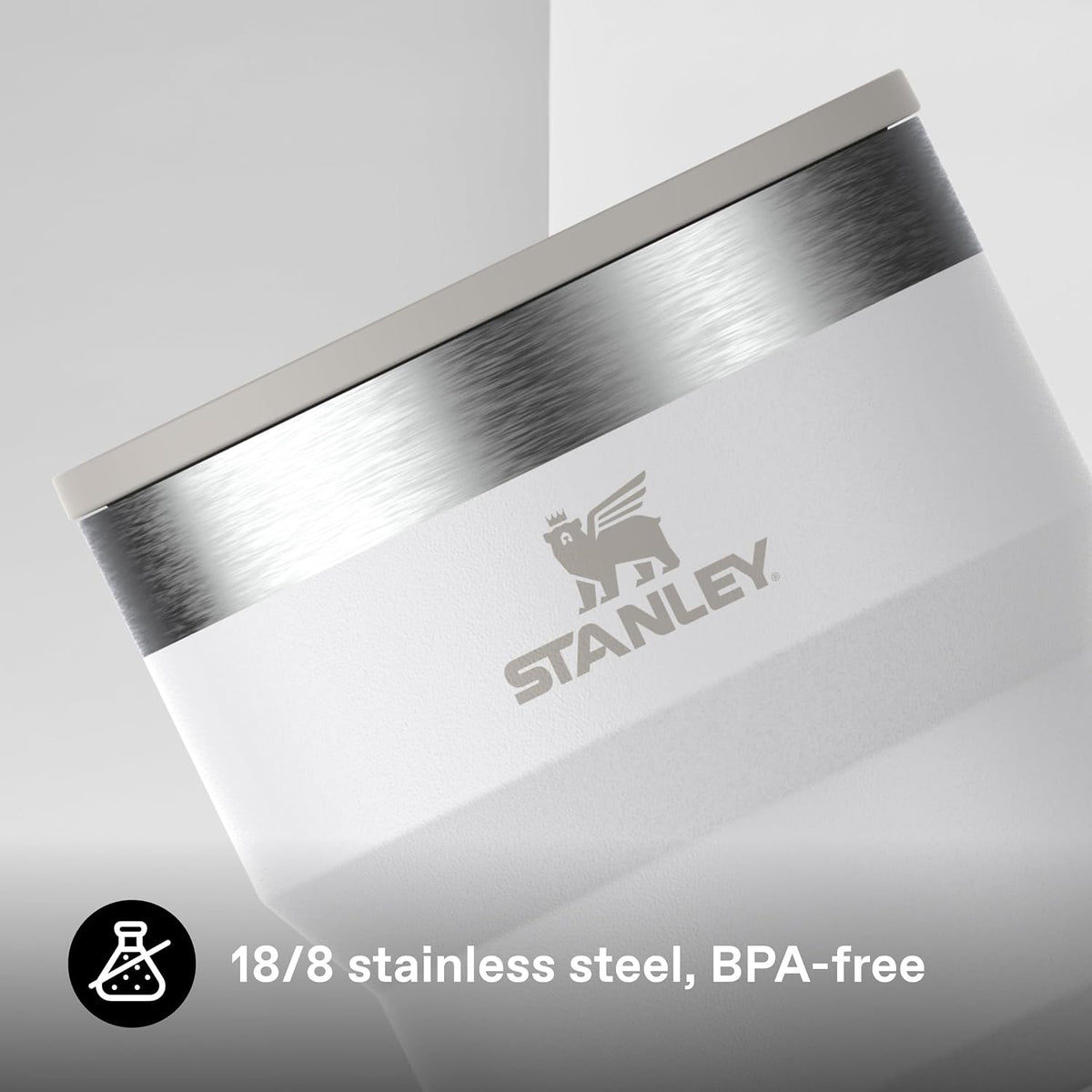 STANLEY 1913 Stay-Hot Taza Apilable 0.29L - Frost | Mantiene el frí...