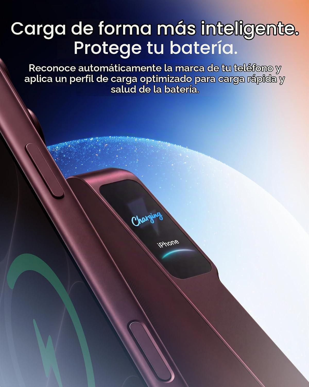 Anker MagGo 2 Pro Power Bank, cargador portátil Qi2.2 25W 10,000mAh...