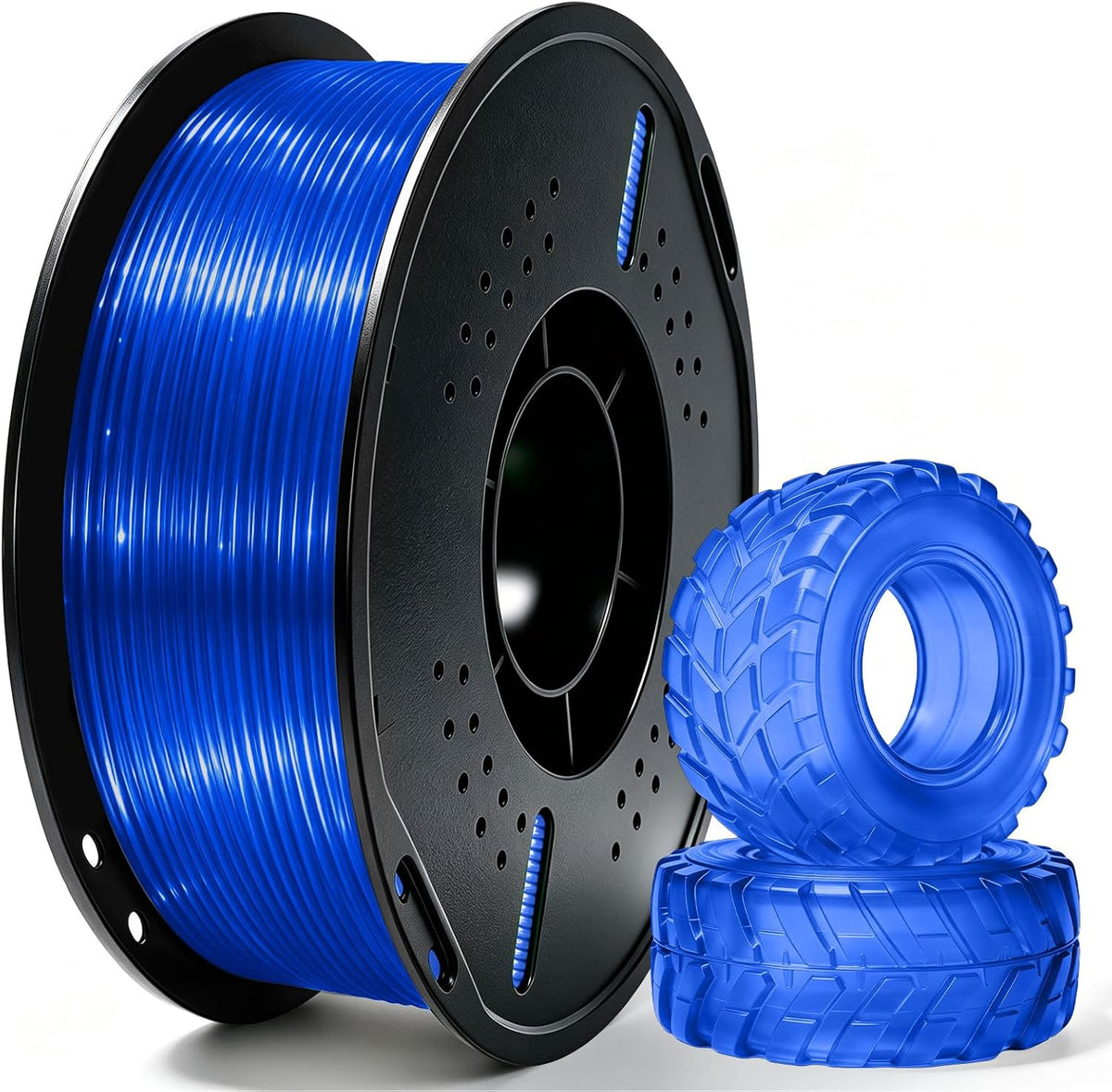 Colourbing Filamento flexible de TPU 95A para impresora 3D, suave y...
