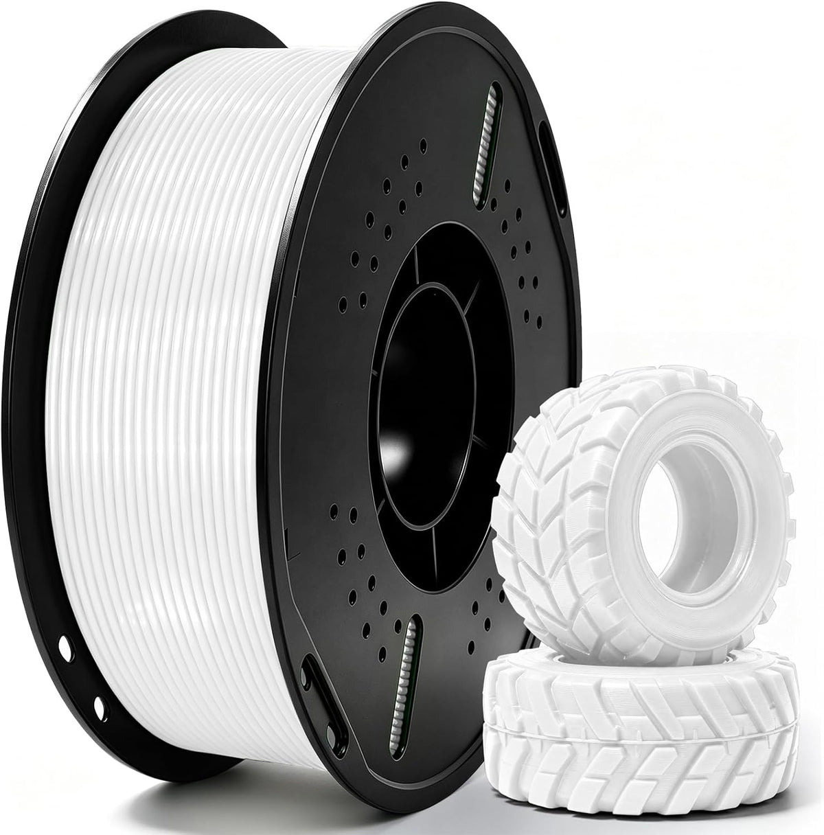 Colourbing Filamento flexible de TPU 95A para impresora 3D, filamen...
