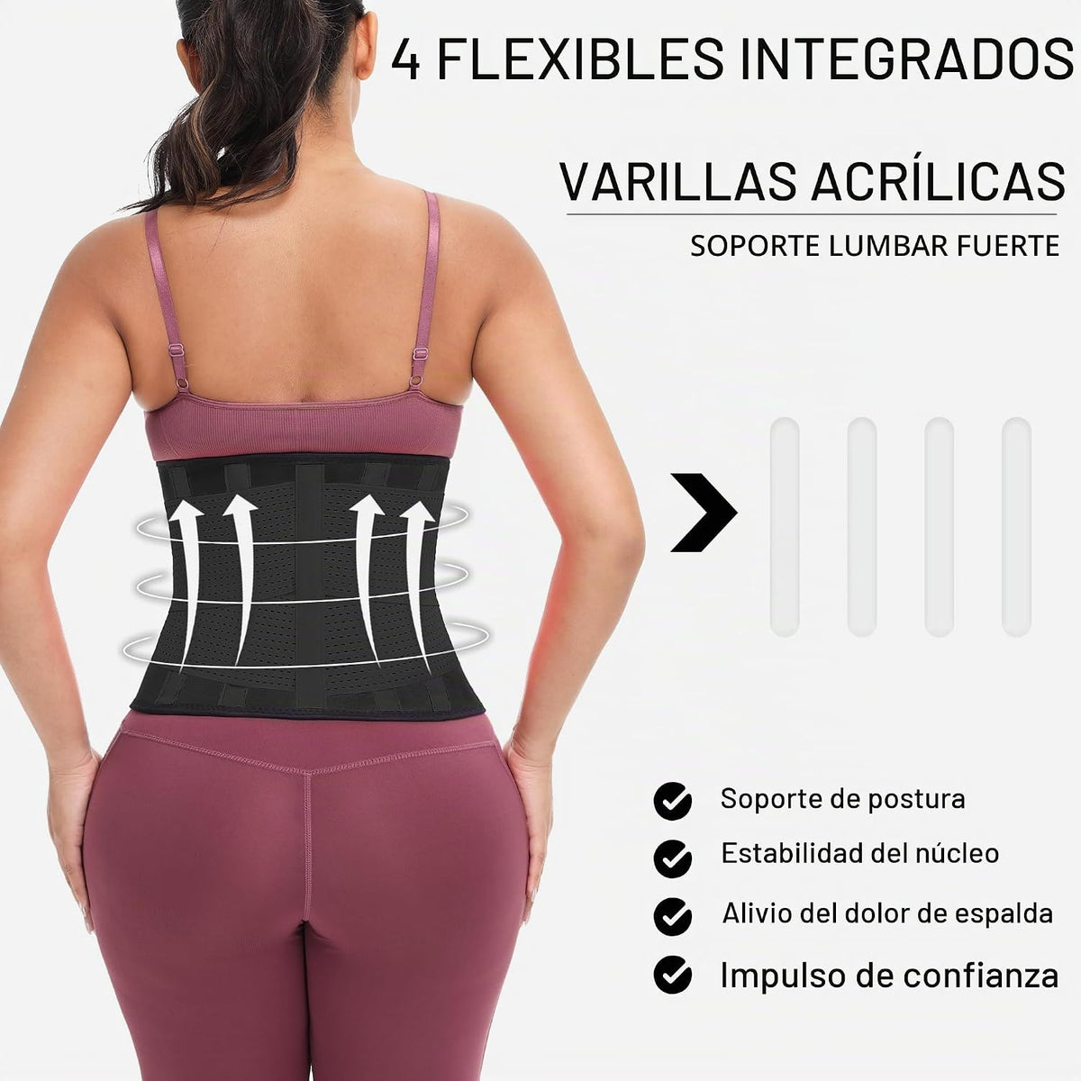 VENUZOR - Cinturón de entrenamiento de cintura para mujeres y hombres