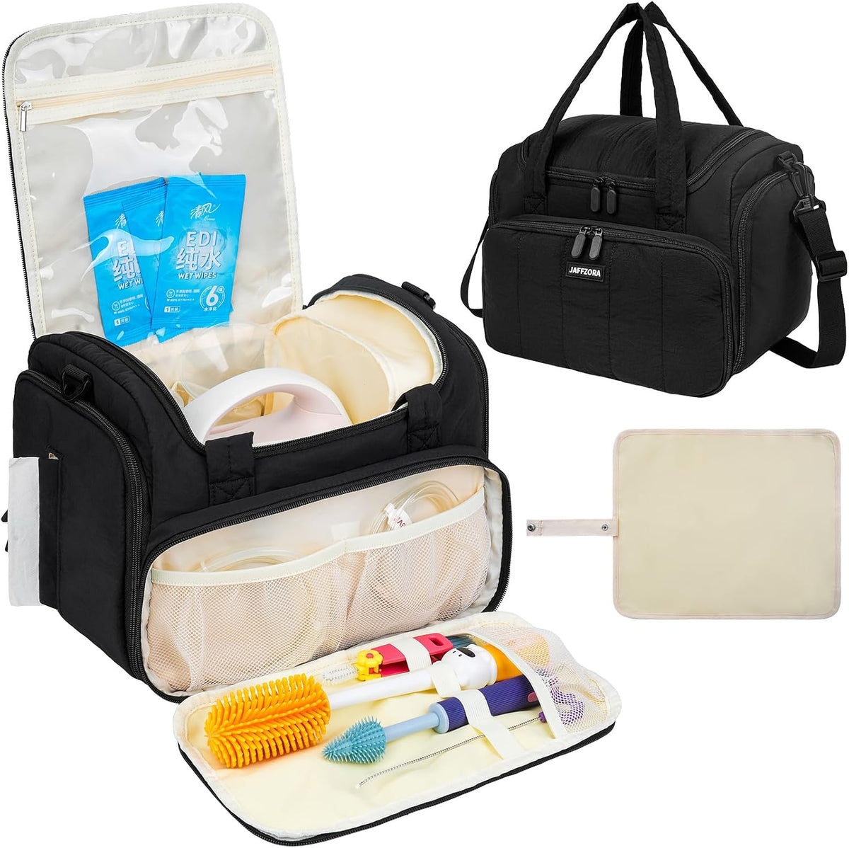 Jaffzora Bolsa acolchada para extractor de leche compatible con Spe...