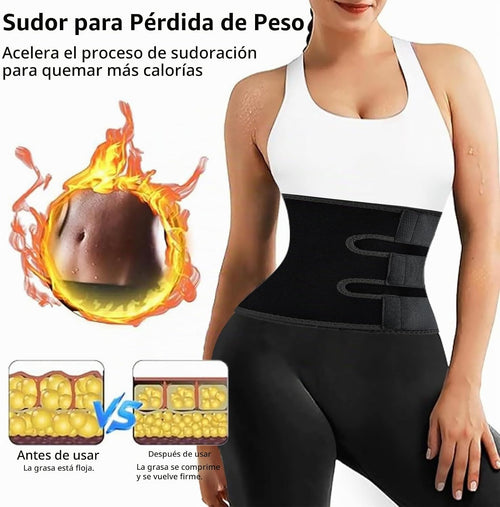 AMZBOSS Entrenador de cintura para mujer, grasa del vientre inferio...