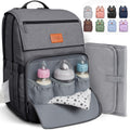 PILLANI - Mochila grande para llevar pañales de bebé, para viajar,...