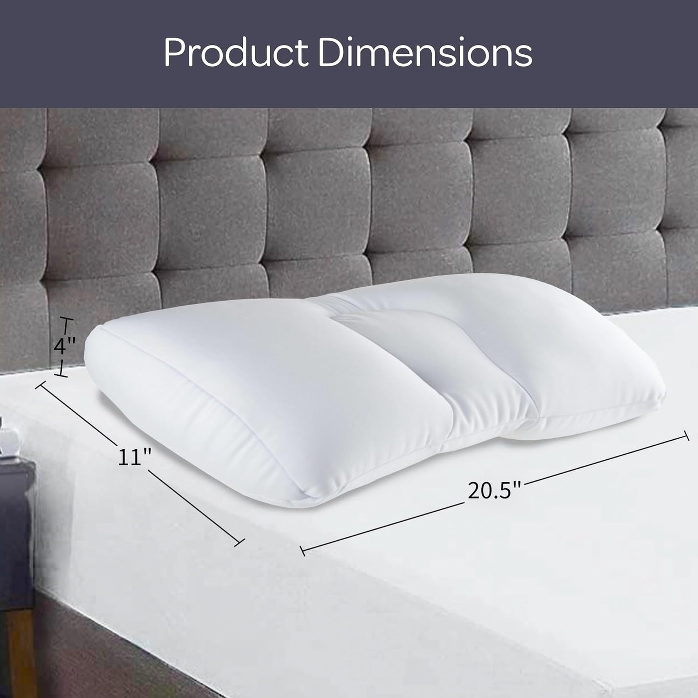 Remedy, almohada con relleno microgranulado | Cojín ergonómico mold...