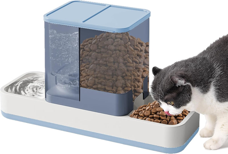 Yummy Sam - Comedero automático para mascotas pequeñas y dispensado...