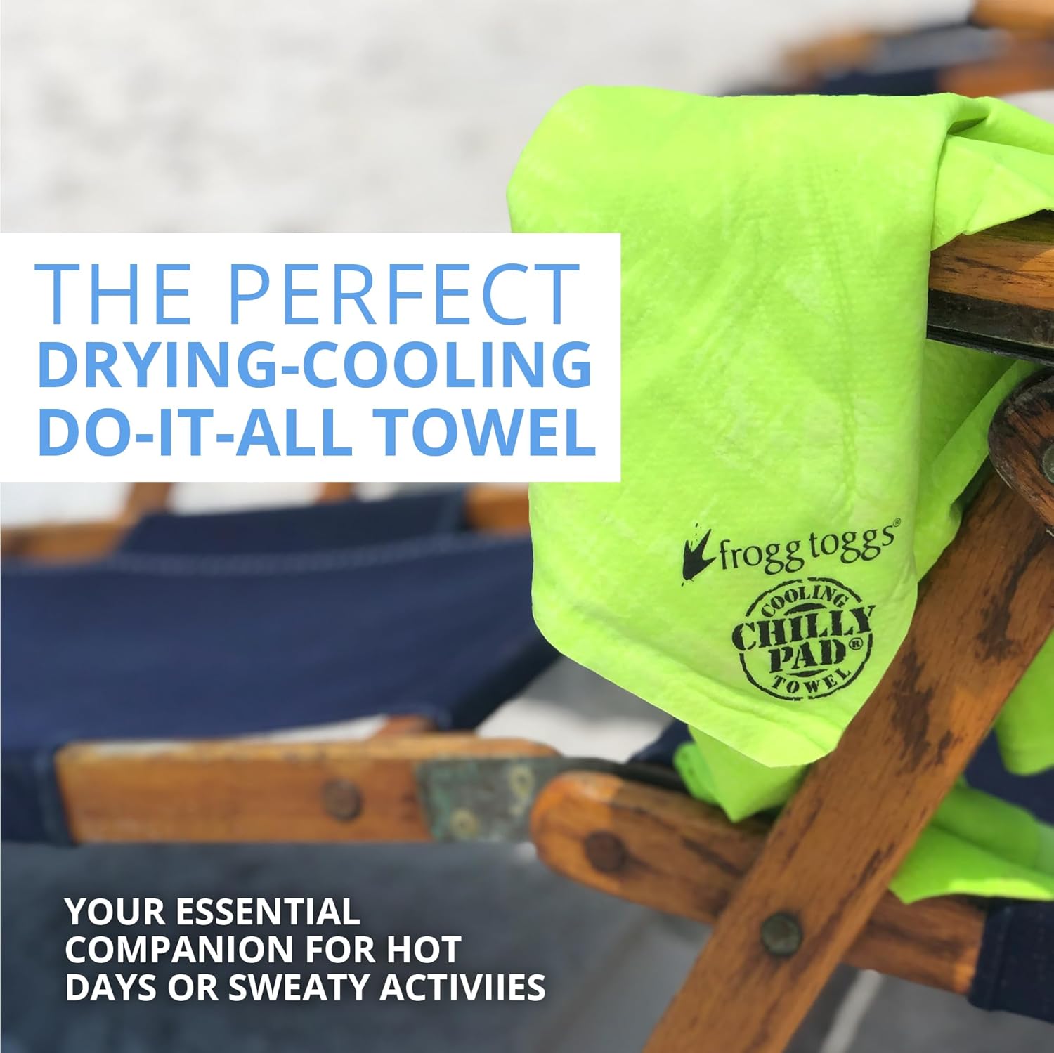 FROGG TOGGS Chilly Pad, toalla de enfriamiento instantáneo, durader...