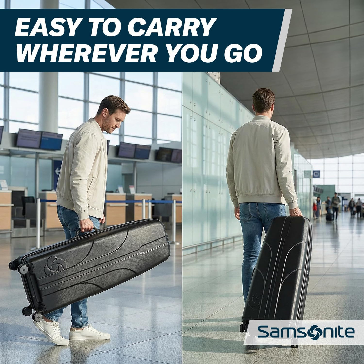 Samsonite Tour Deluxe - Funda rígida para golf, bolsa de viaje de g...