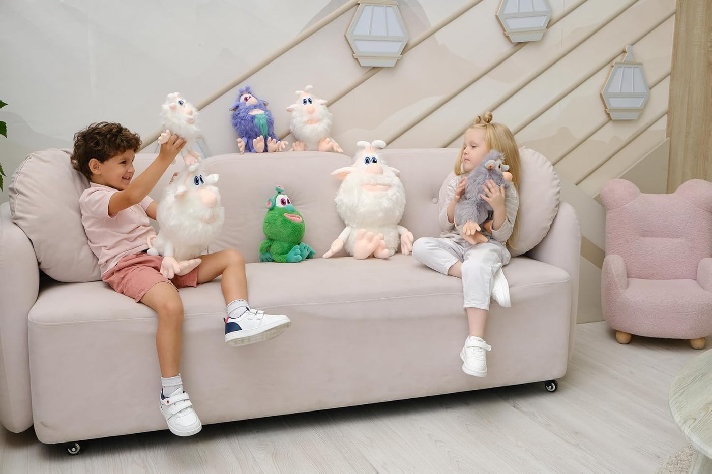 Booba Peluche oficial Future \u2013 Juguete de peluche suave explor...