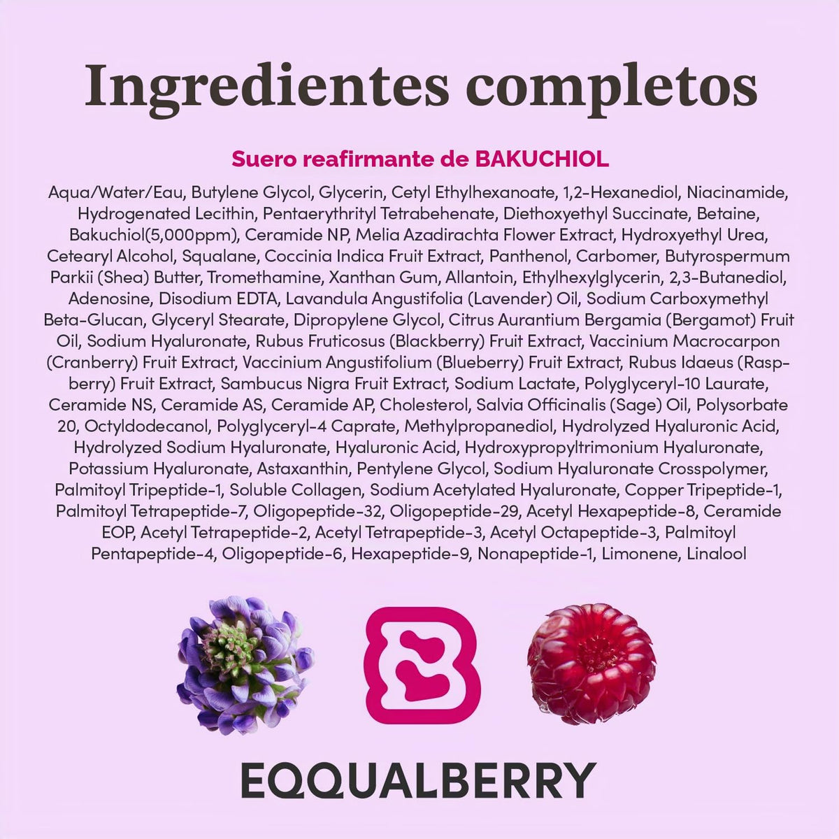 EQQUALBERRY Bakuchiol - Suero rellenador, paquete de 2 \u2013 Minim...