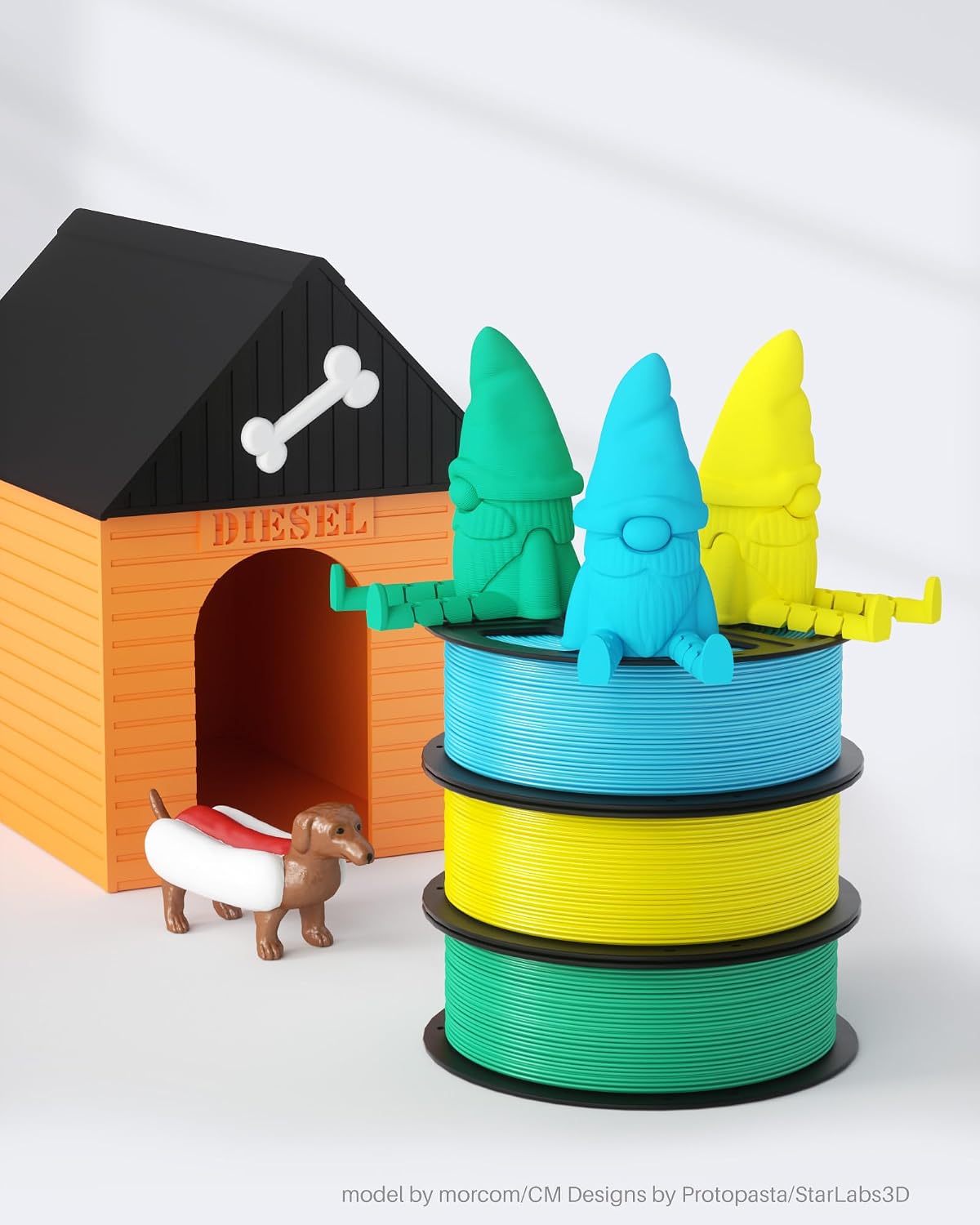 ELEGOO Filamento para impresora 3D PLA+ de 0.07 in, color negro, 8....
