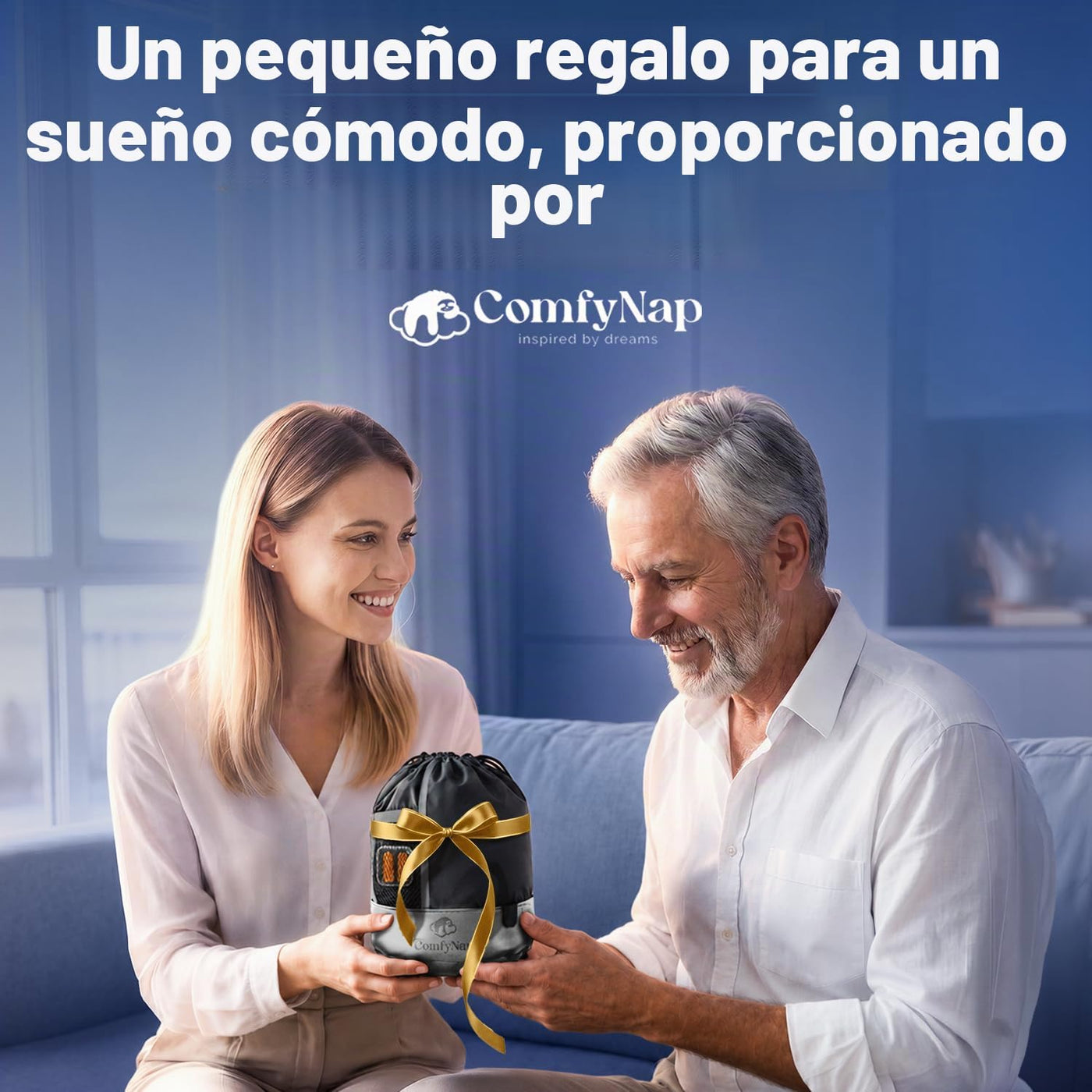 ComfyNap® Almohada de viaje versátil para el cuello para avión [pat...