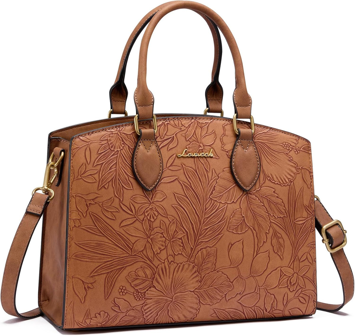 LOVEVOOK Carteras y bolsos de mano para mujeres, bolso de hombro to...