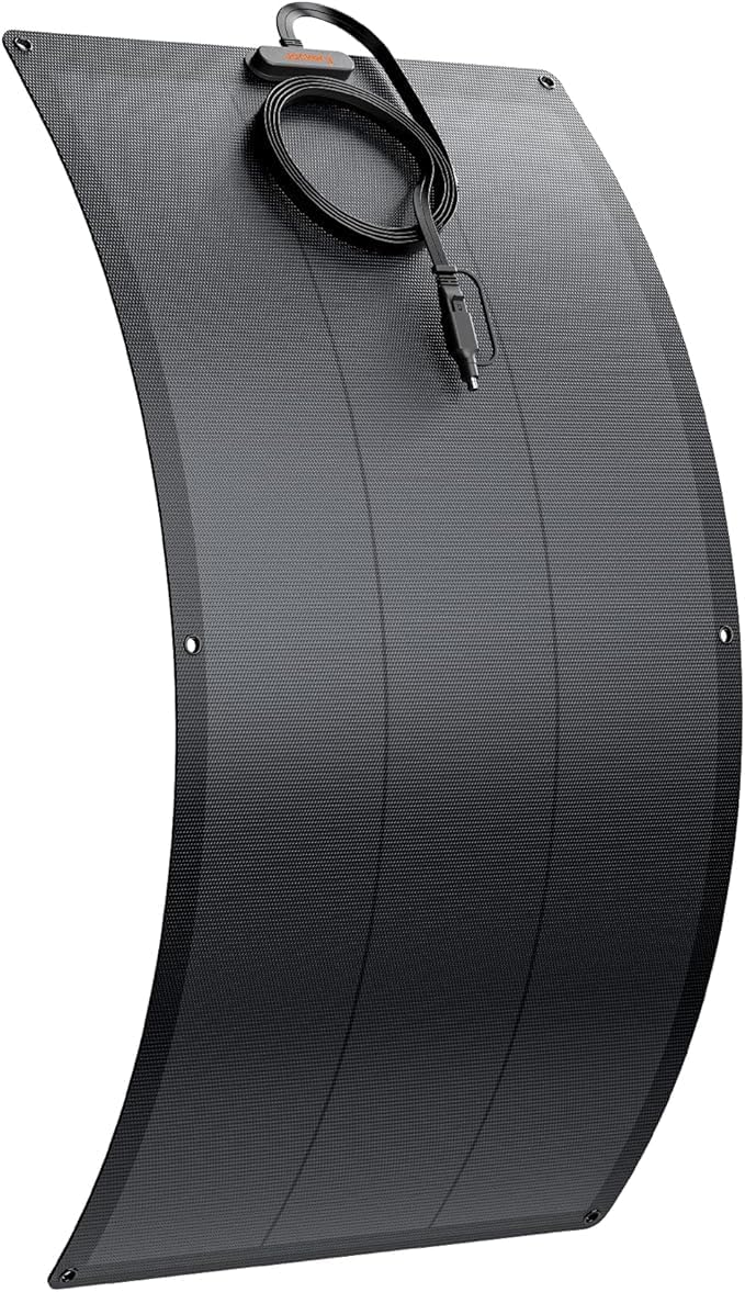 Jackery SolarSaga - Panel solar ligero de 100 W, 4.52 libras | 25%...
