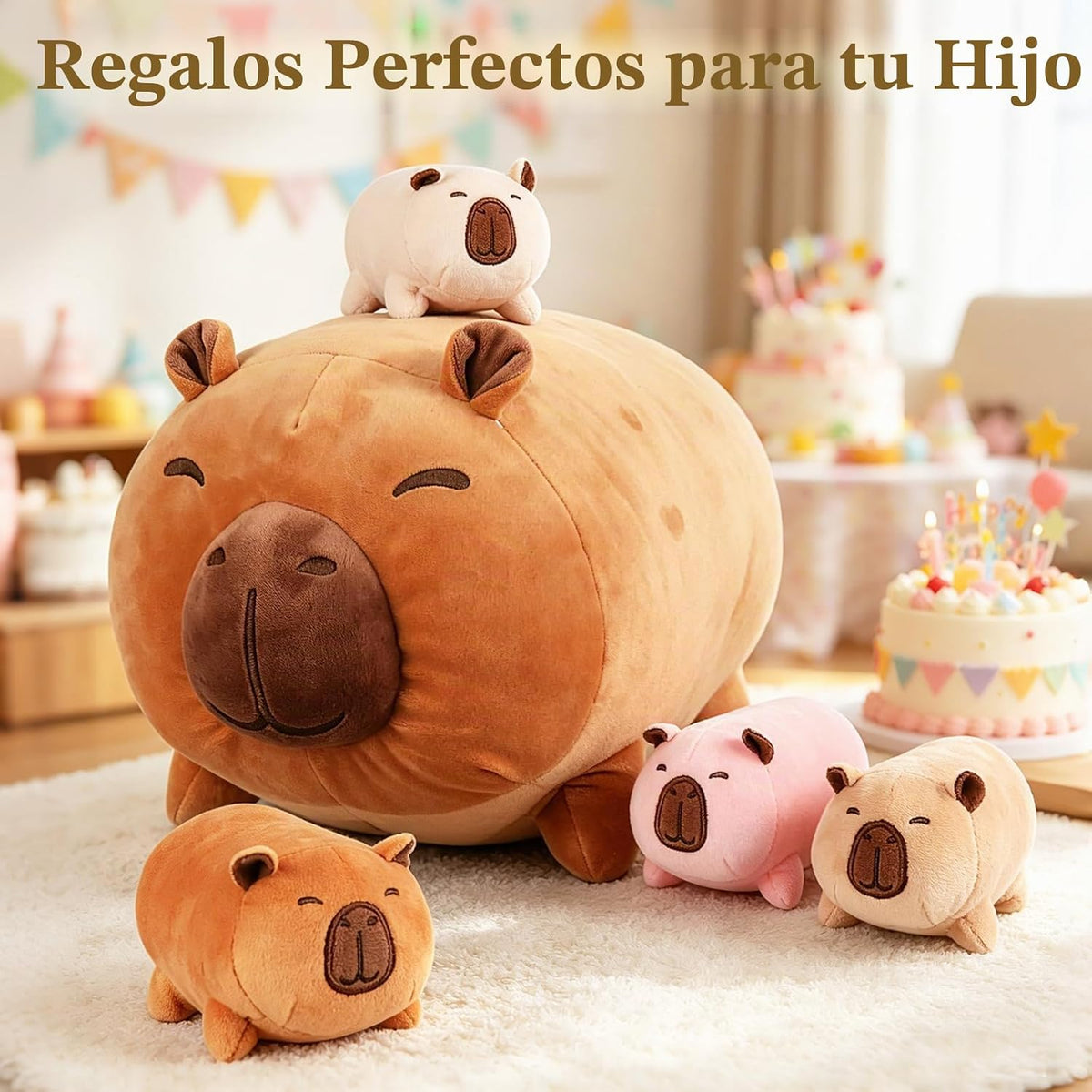 MMguai Capybara de Peluche Lindos Animales de Peluche Capybara con...