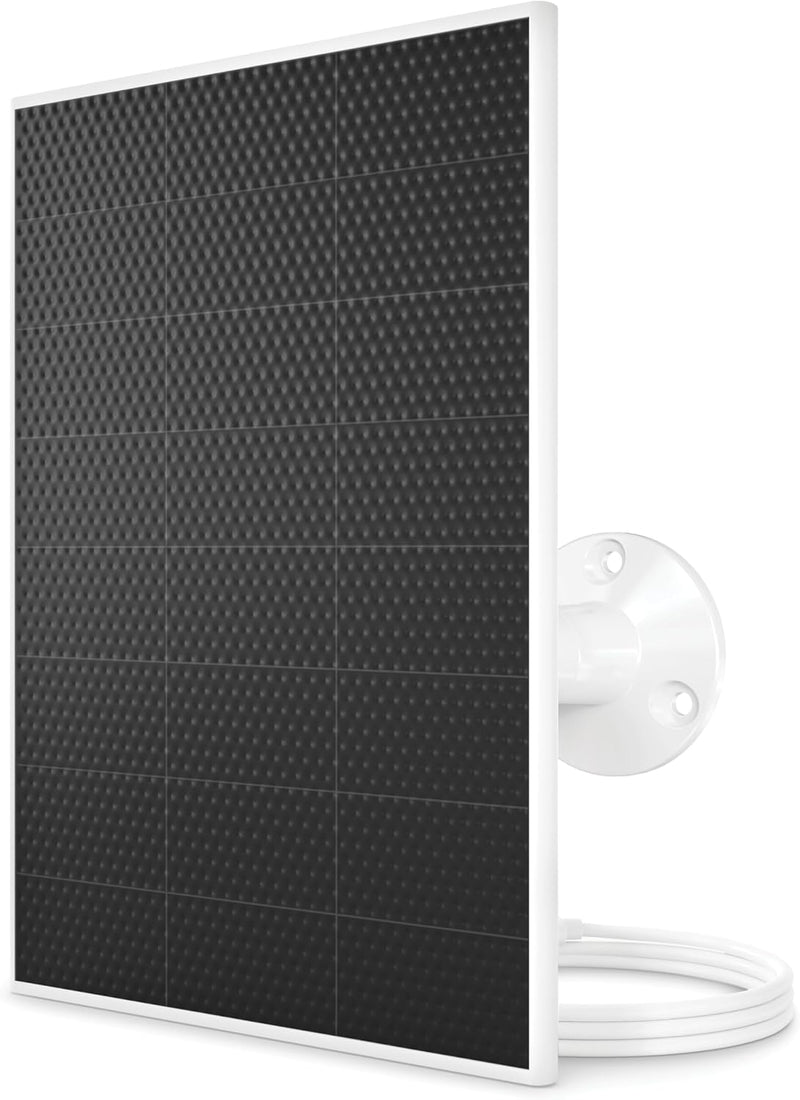 Cargador de panel solar Arlo (blanco), accesorio certificado Arlo,...