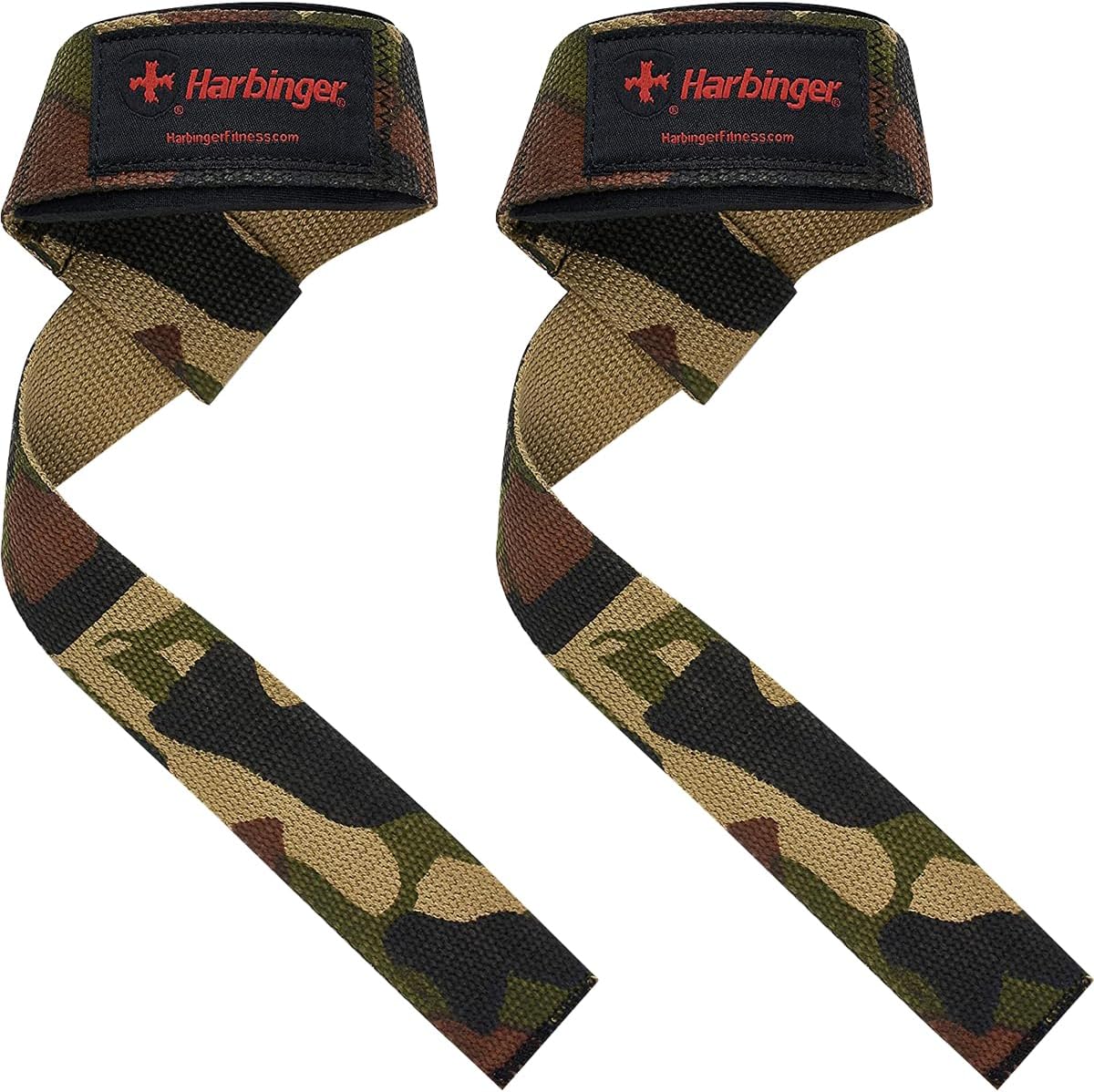 Correas de levantamiento acolchadas de algodón Harbinger - Almohadi...