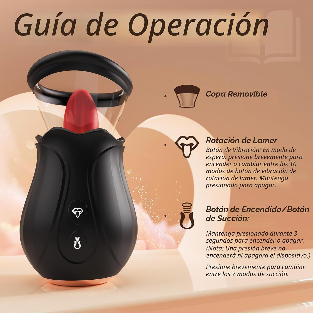Juguetes sexuales con vibrador y consolador \u2013 AI APP Rose Toy...
