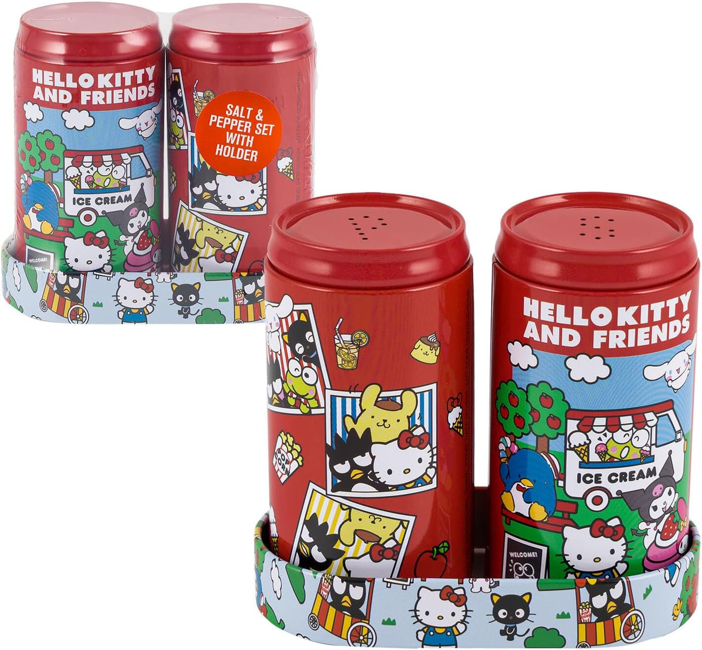 Juego de decoración de cocina de Hello Kitty, paquete con tarro de...